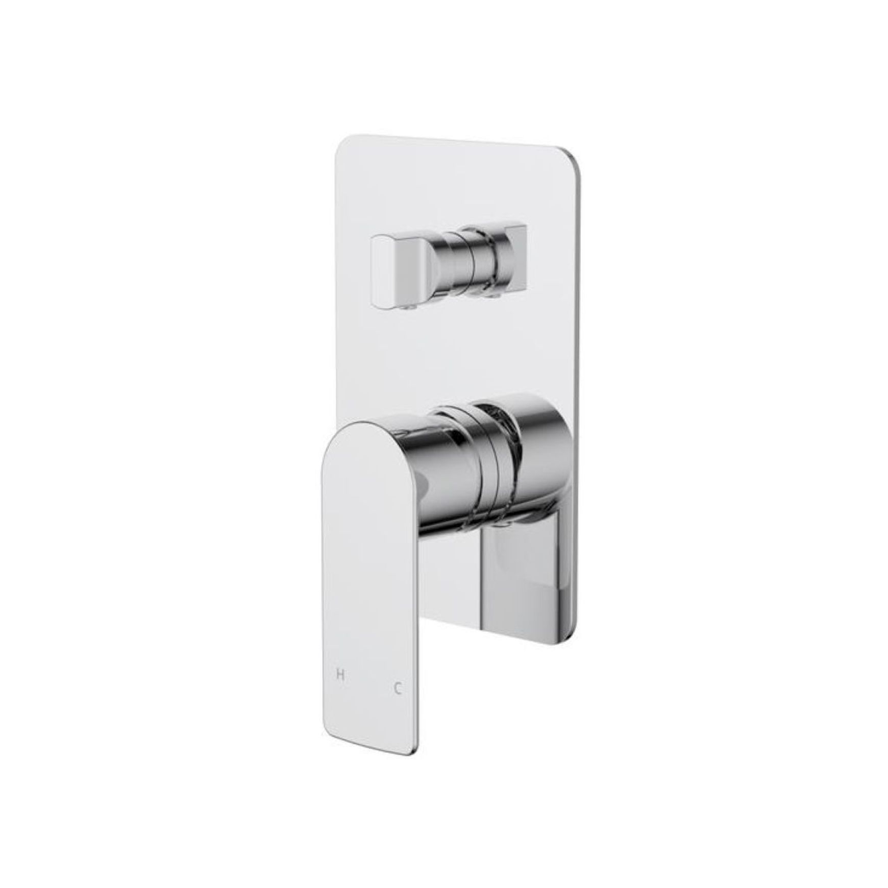 Quadro Shower Mixer with Diverter