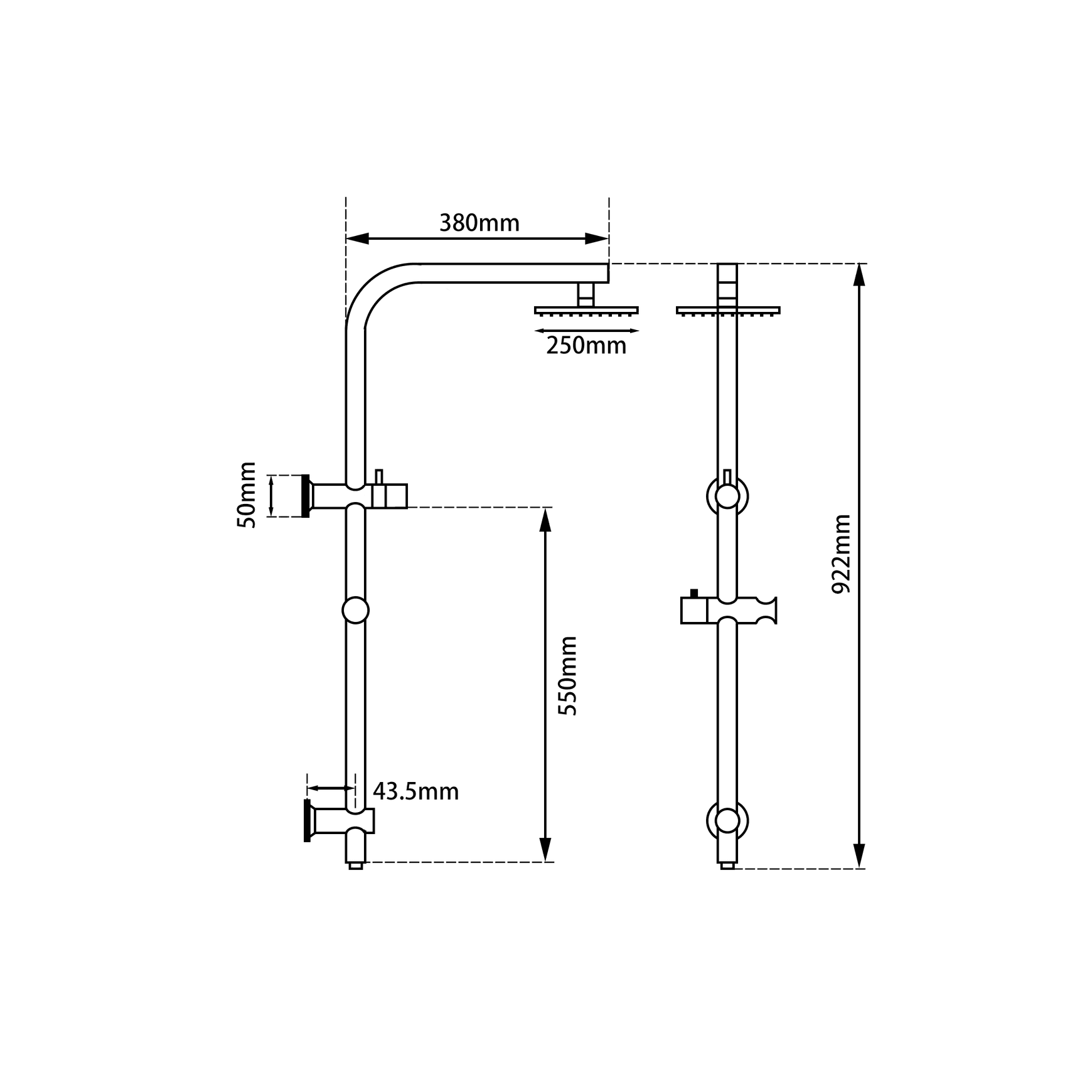 Shower Station GM2128-A.SH-10