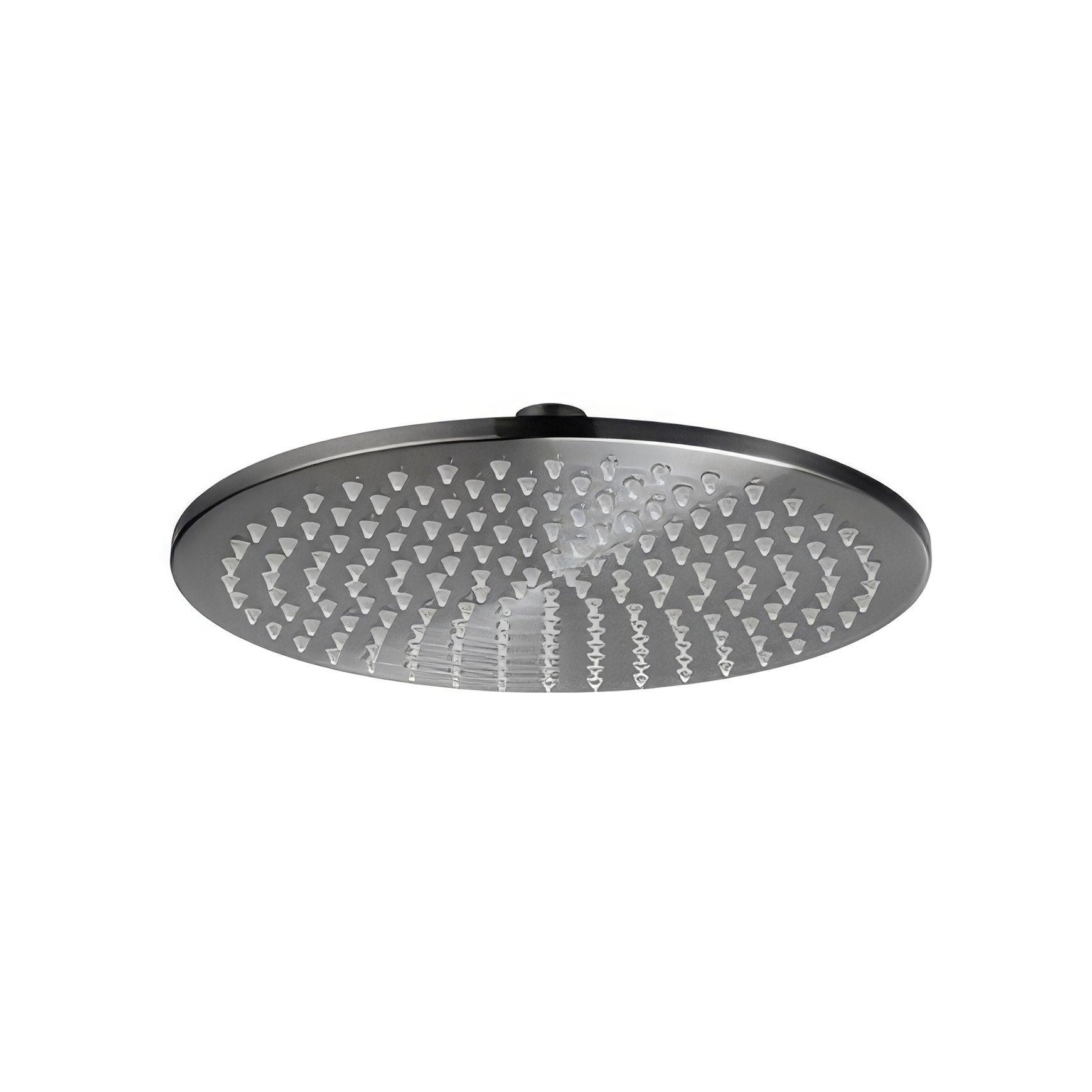 Shower Head Round 250mm - Brushed Gunmetal