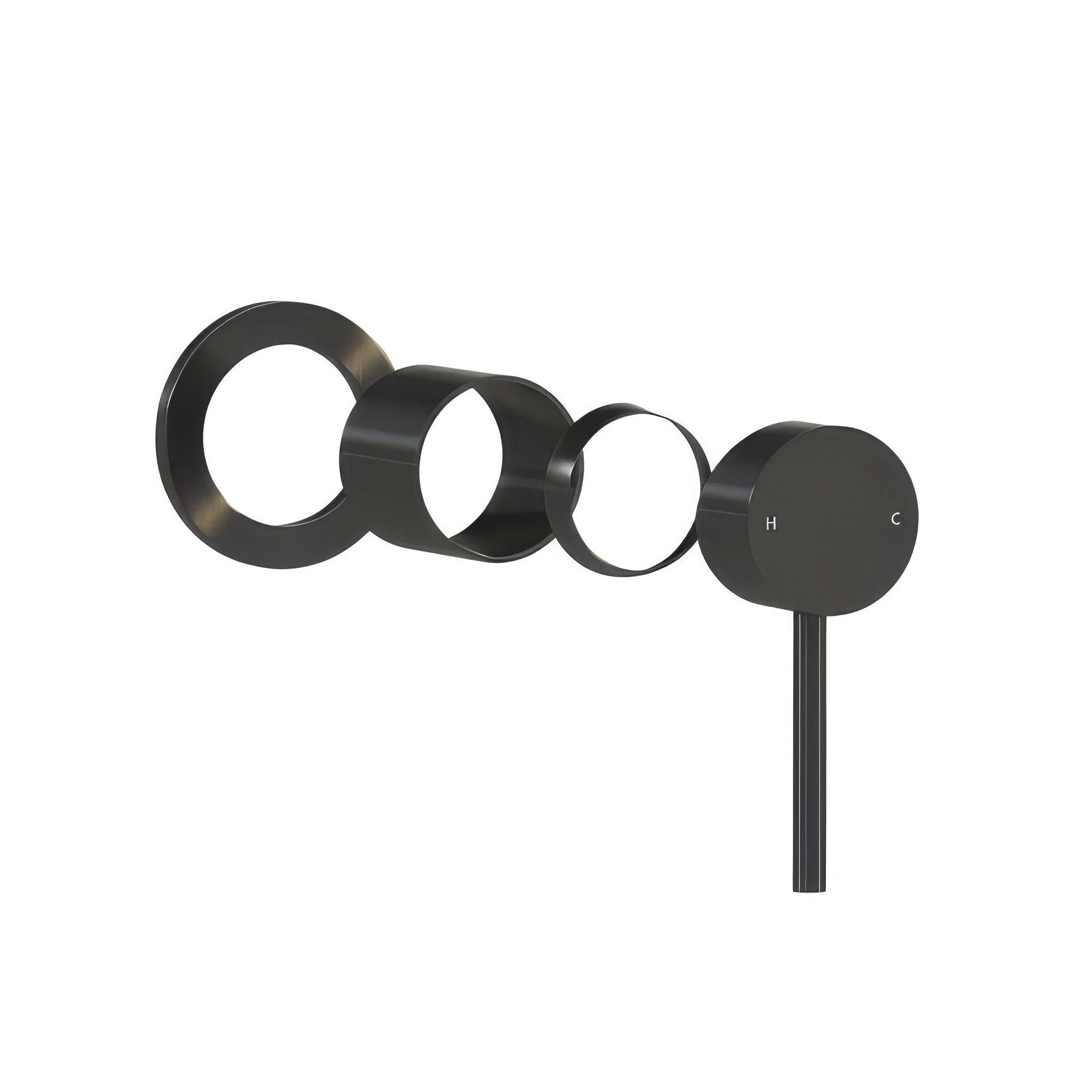Sola Minimal Handle Kit - Brushed Gunmetal