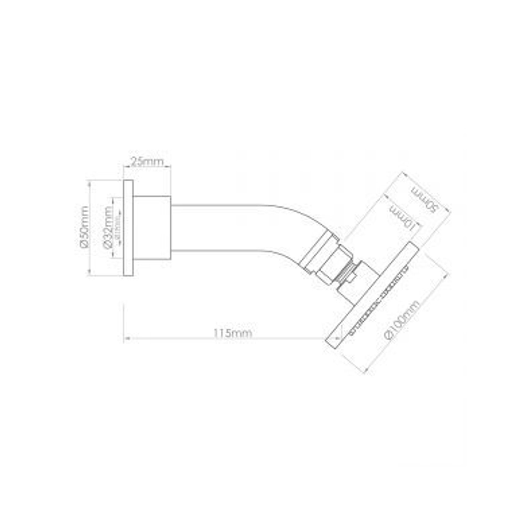 Pro Series Deluxe Shower Rose