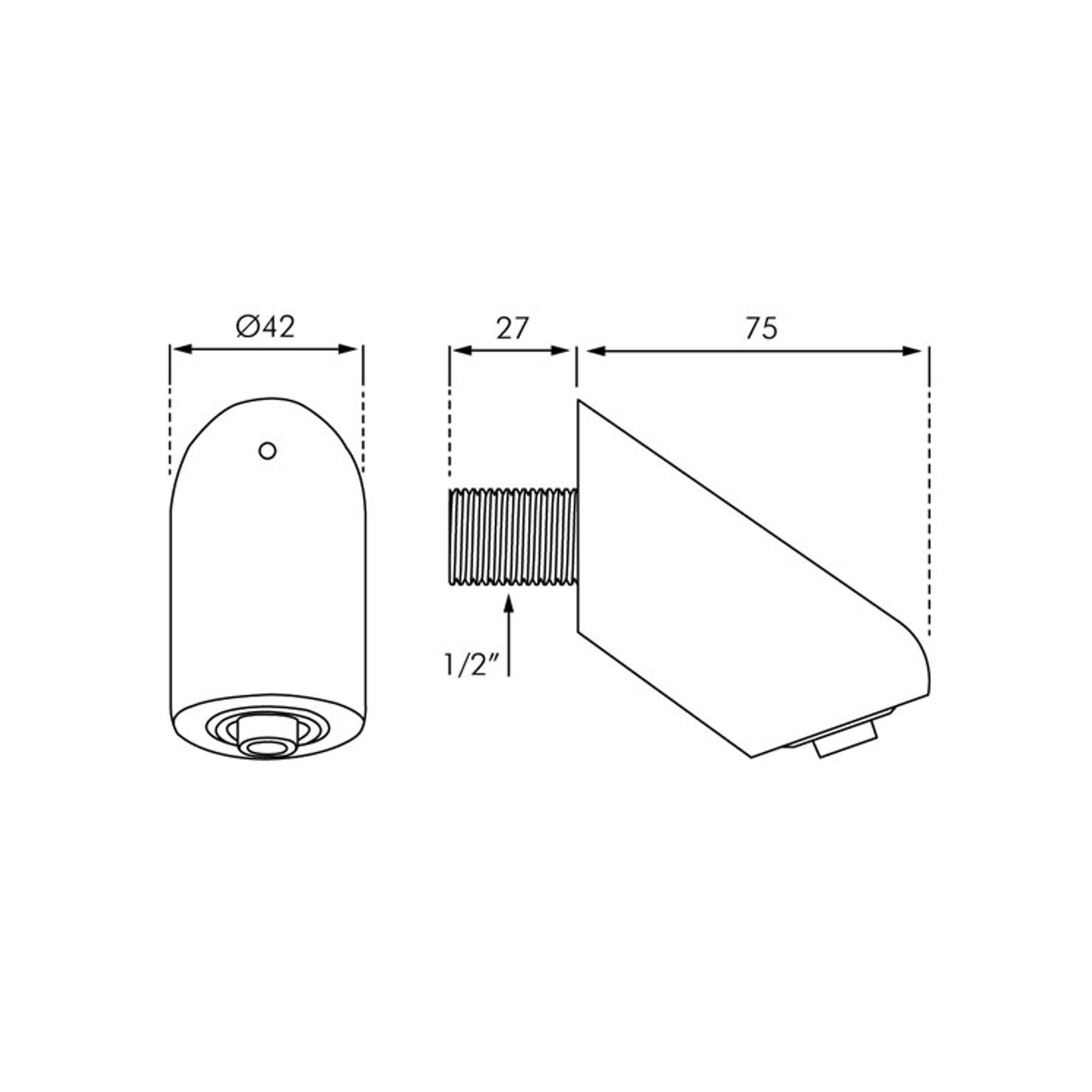 Delabie Tonic-Jet Shower Head
