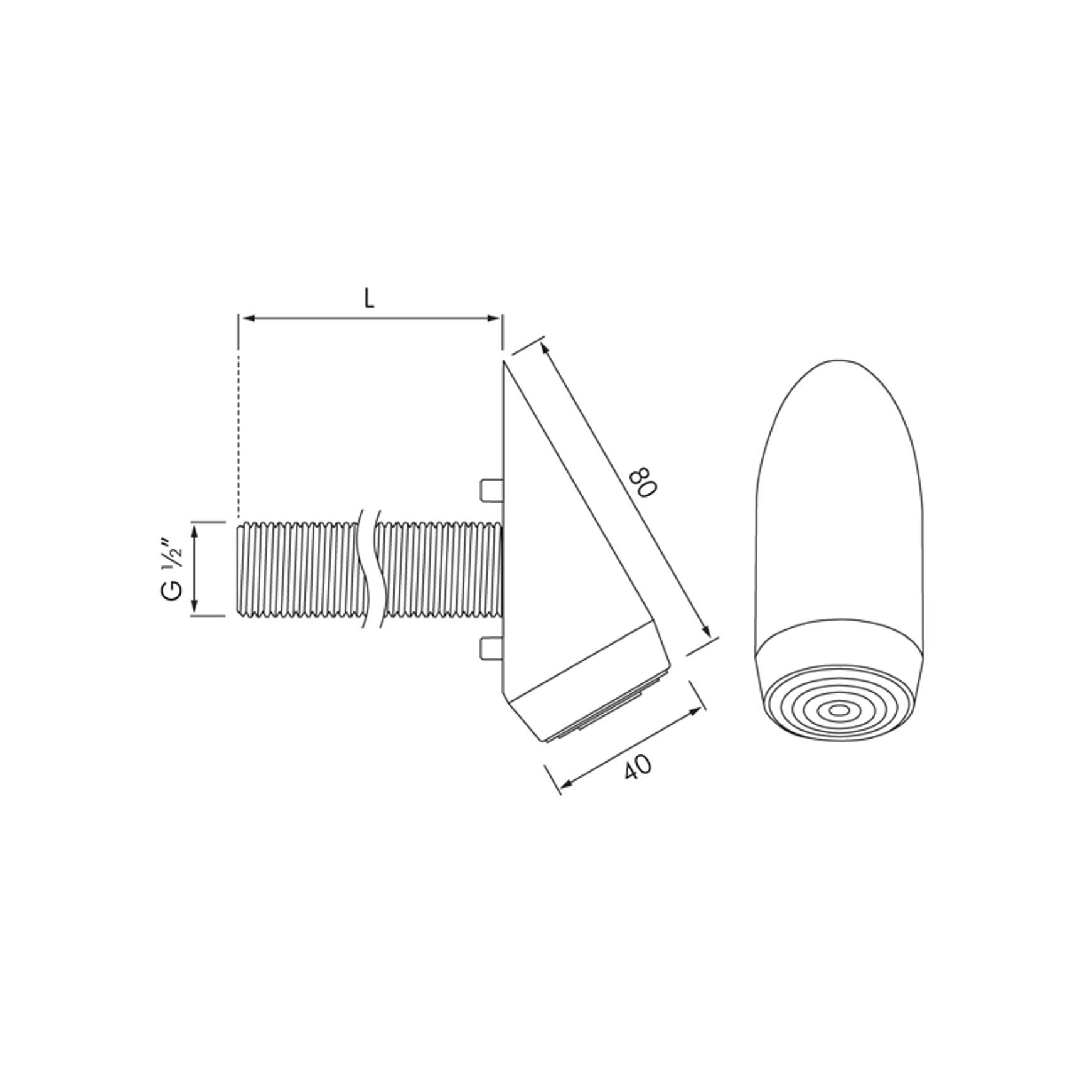 KWC Franke High Security Shower Head