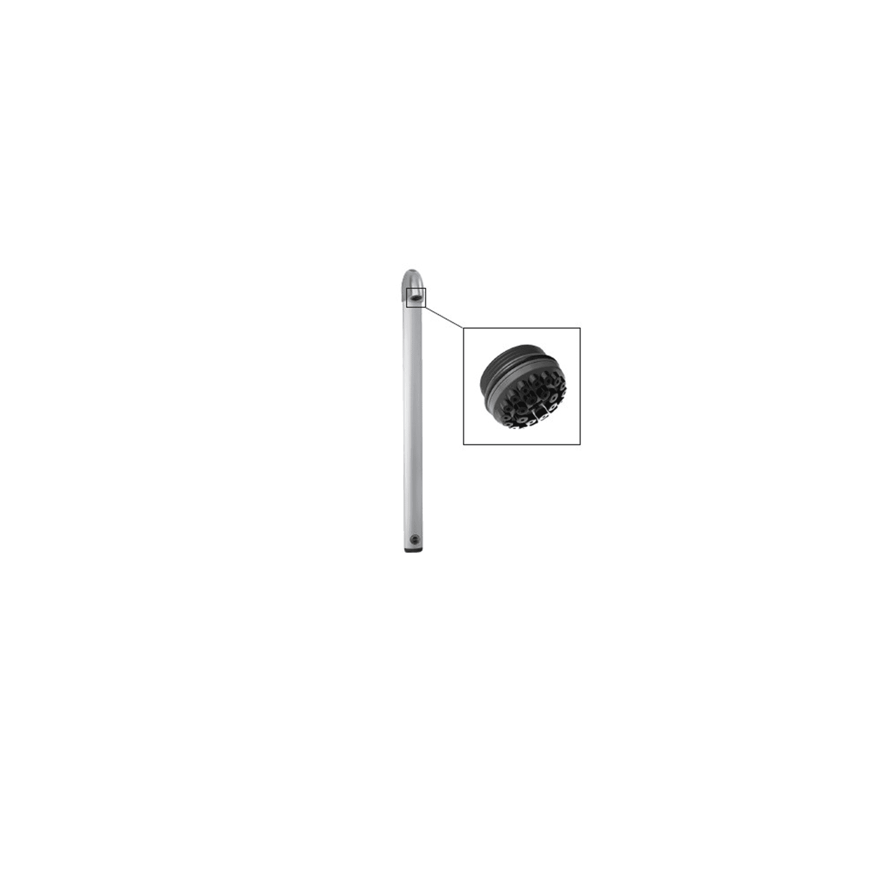 DELABIE Sporting 2 anodised shower panel - Lead free*