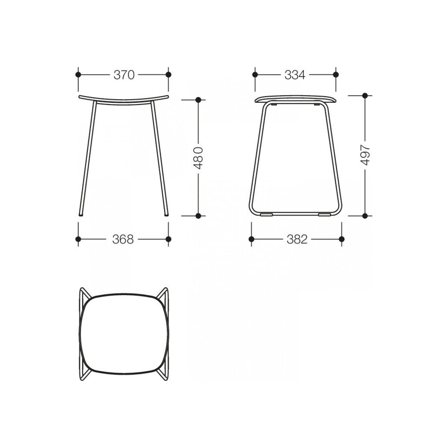 HEWI Shower Stool