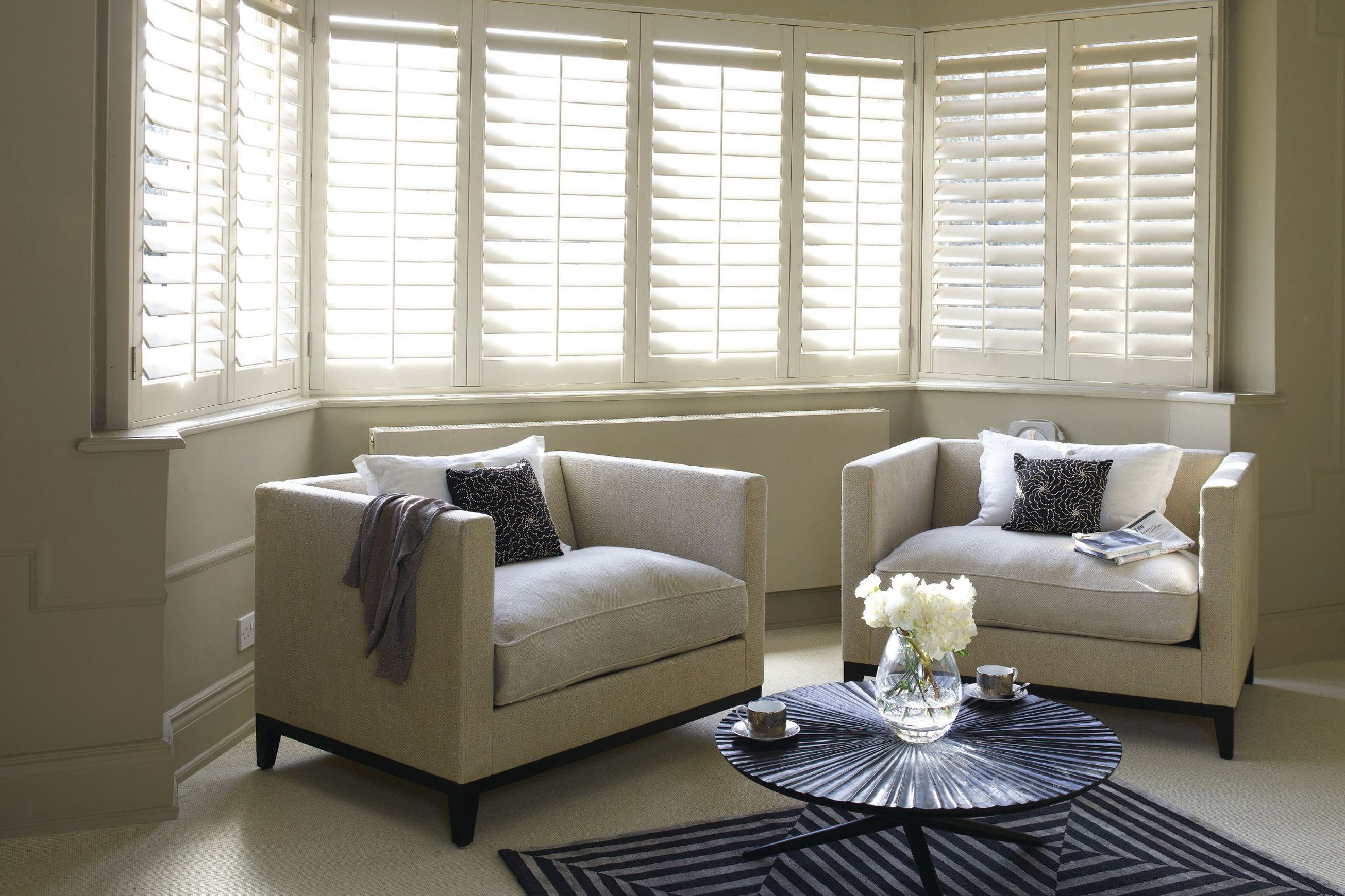 Ambience Hardwood Shutter Stained | Shutter Systems