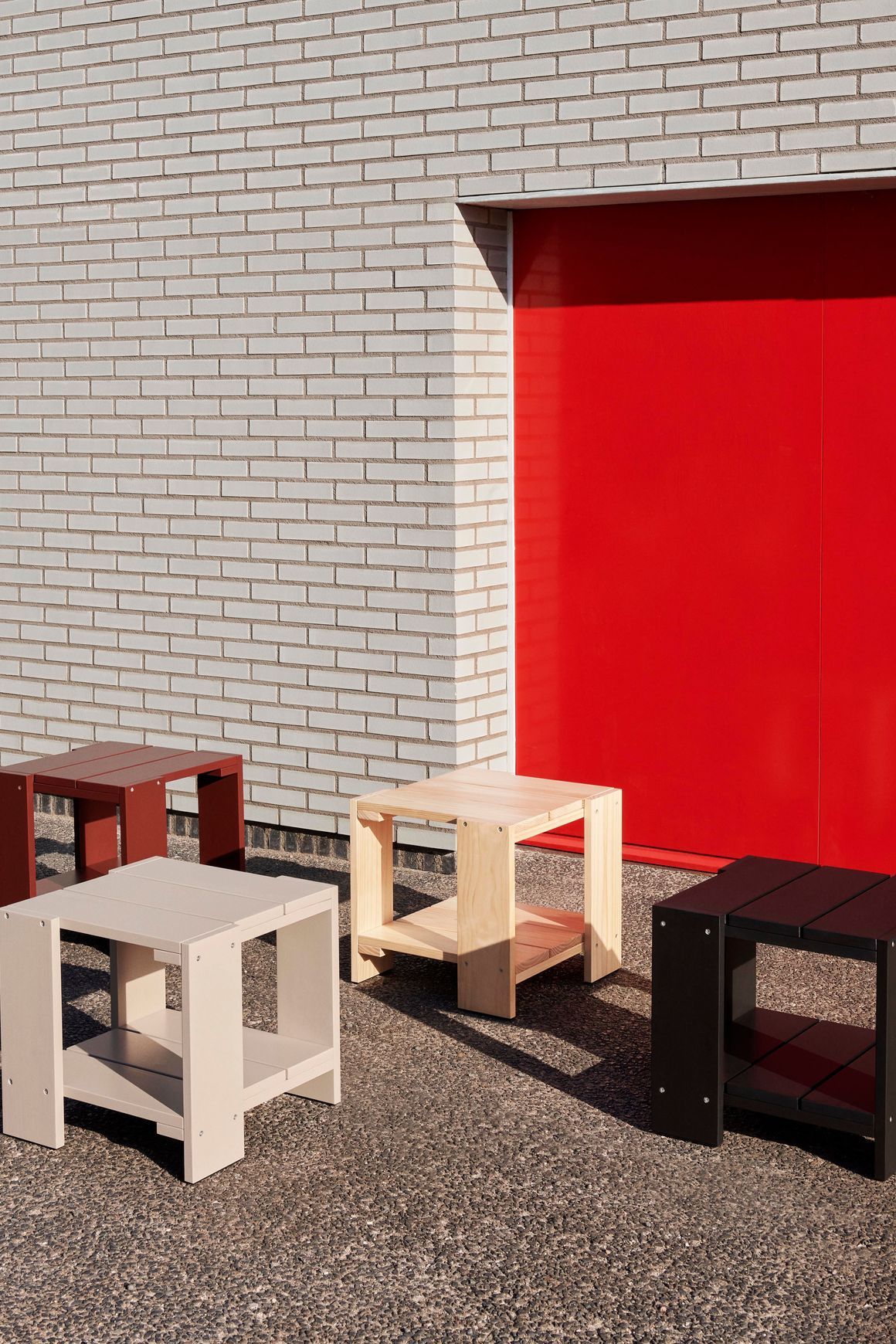 Crate Side Table
