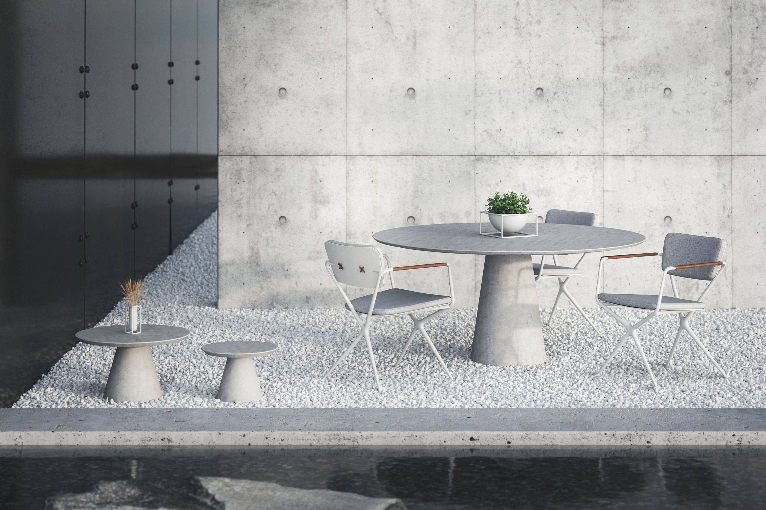 Conix side table