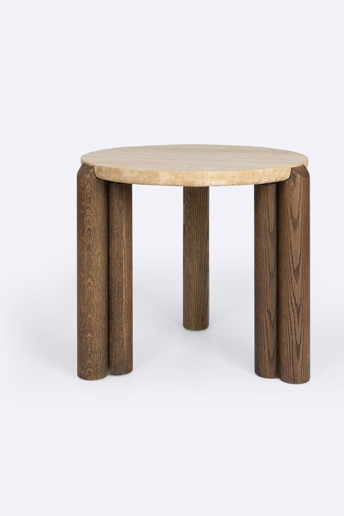 Nico Side Table | Travertine