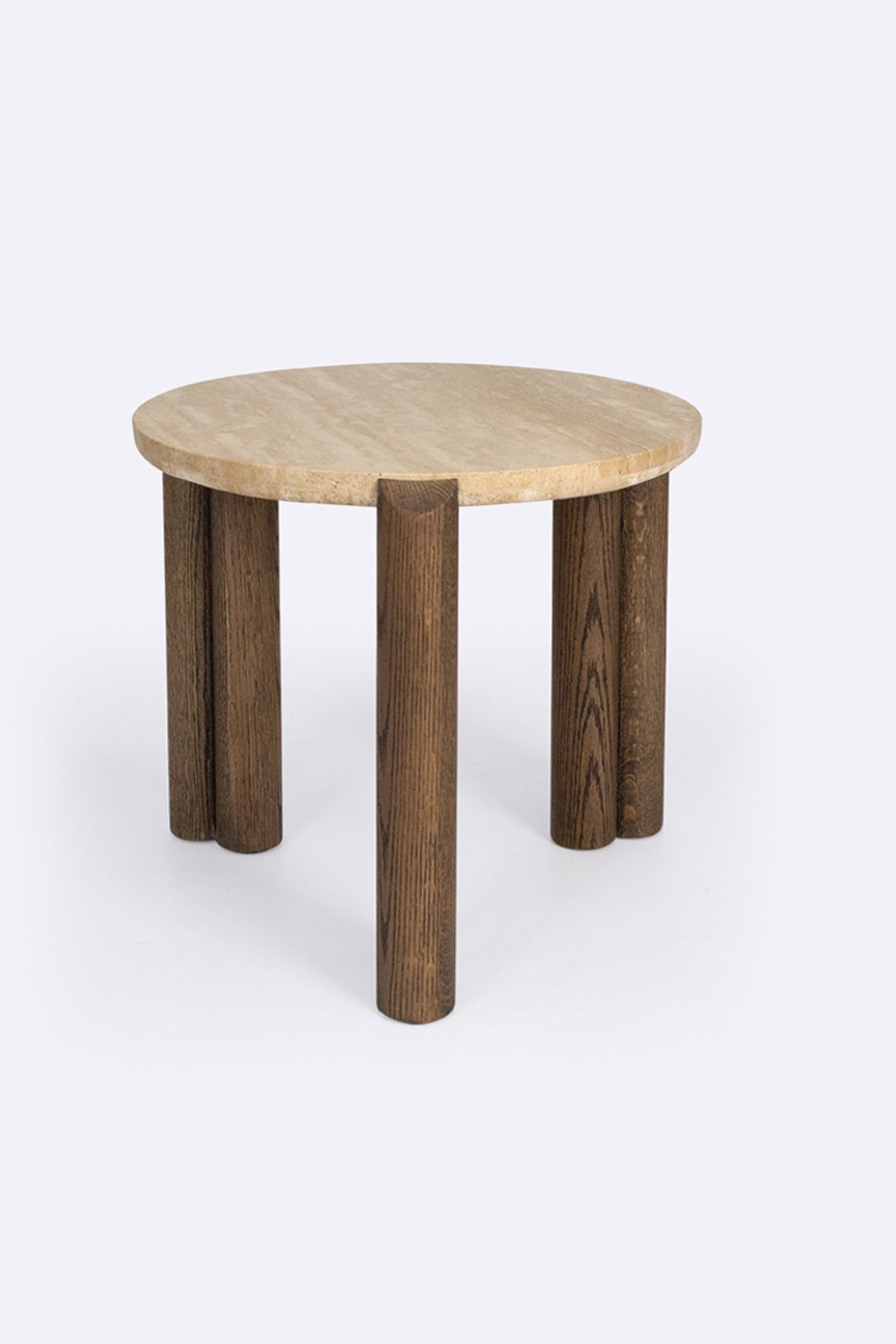 Nico Side Table | Travertine