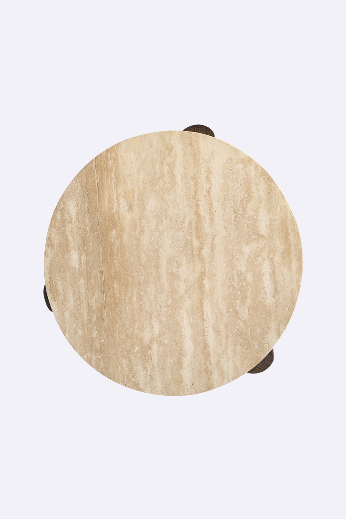 Nico Side Table | Travertine