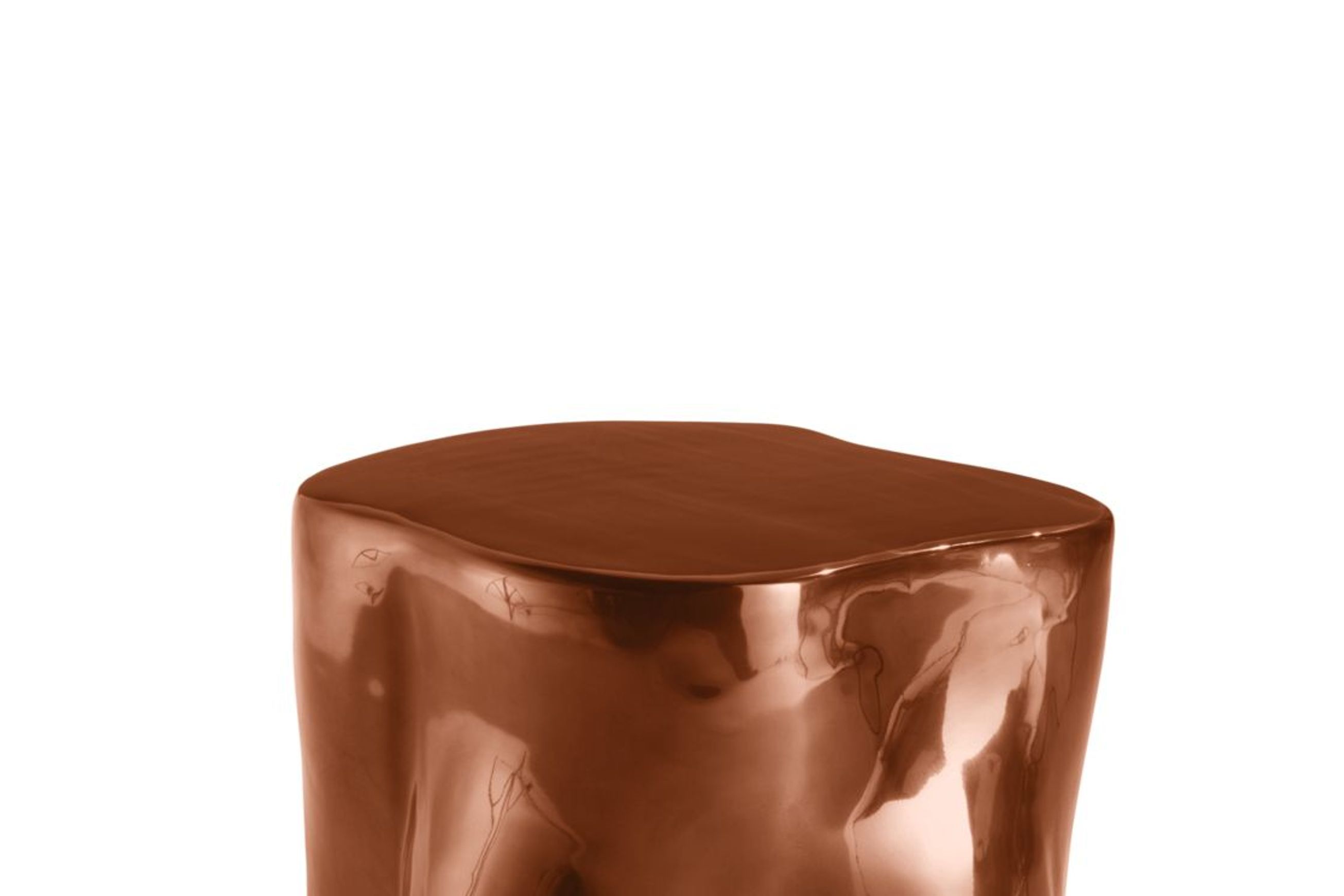 Silver Tree End Table