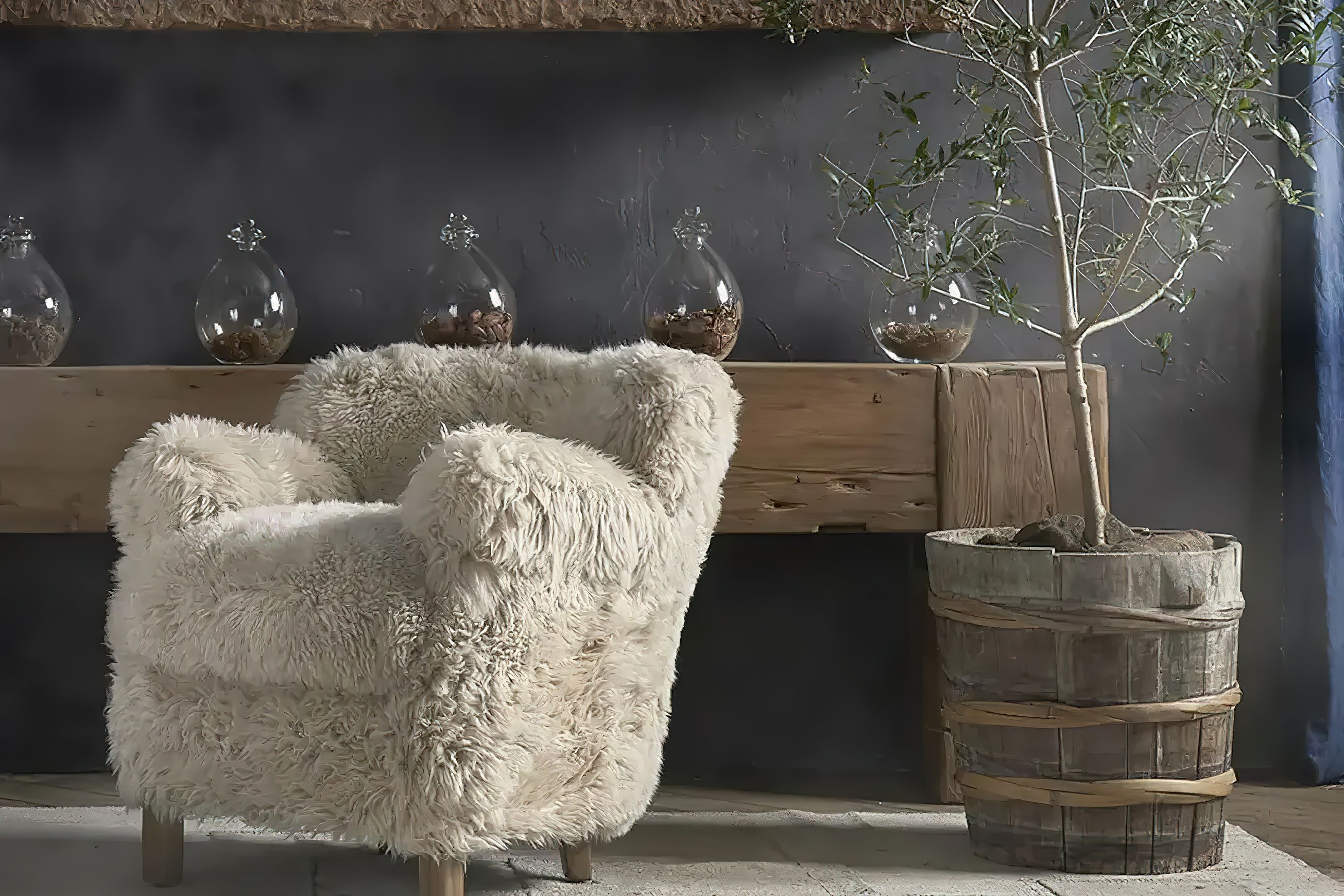 English Beam Console by Timothy Oulton