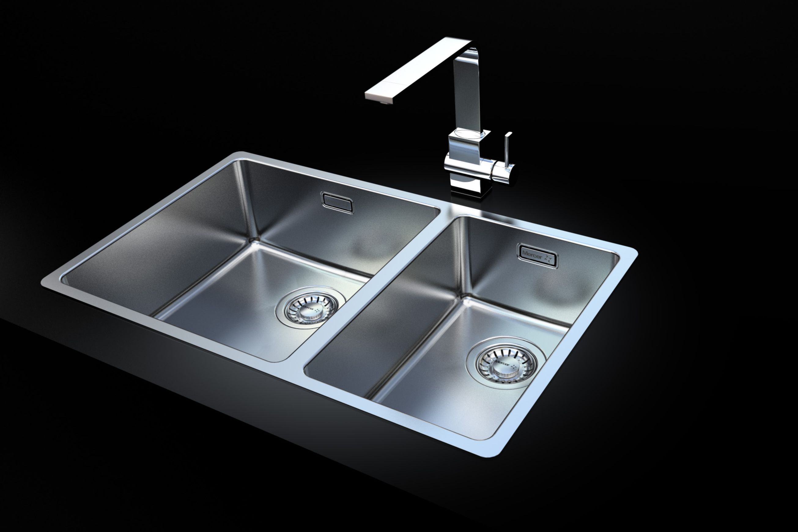 NZ made Pressed Stainless Steel Sinks by Mercer