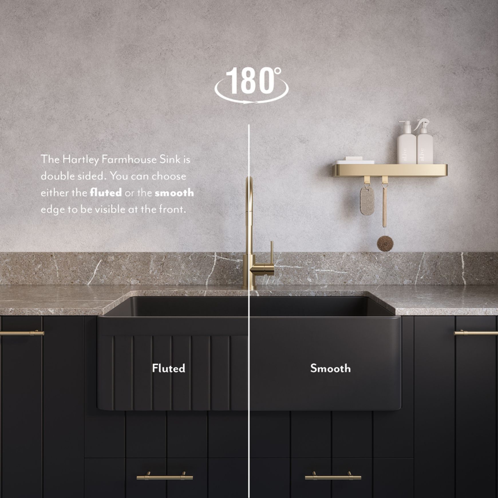 Hartley Small Single Farmhouse Sink