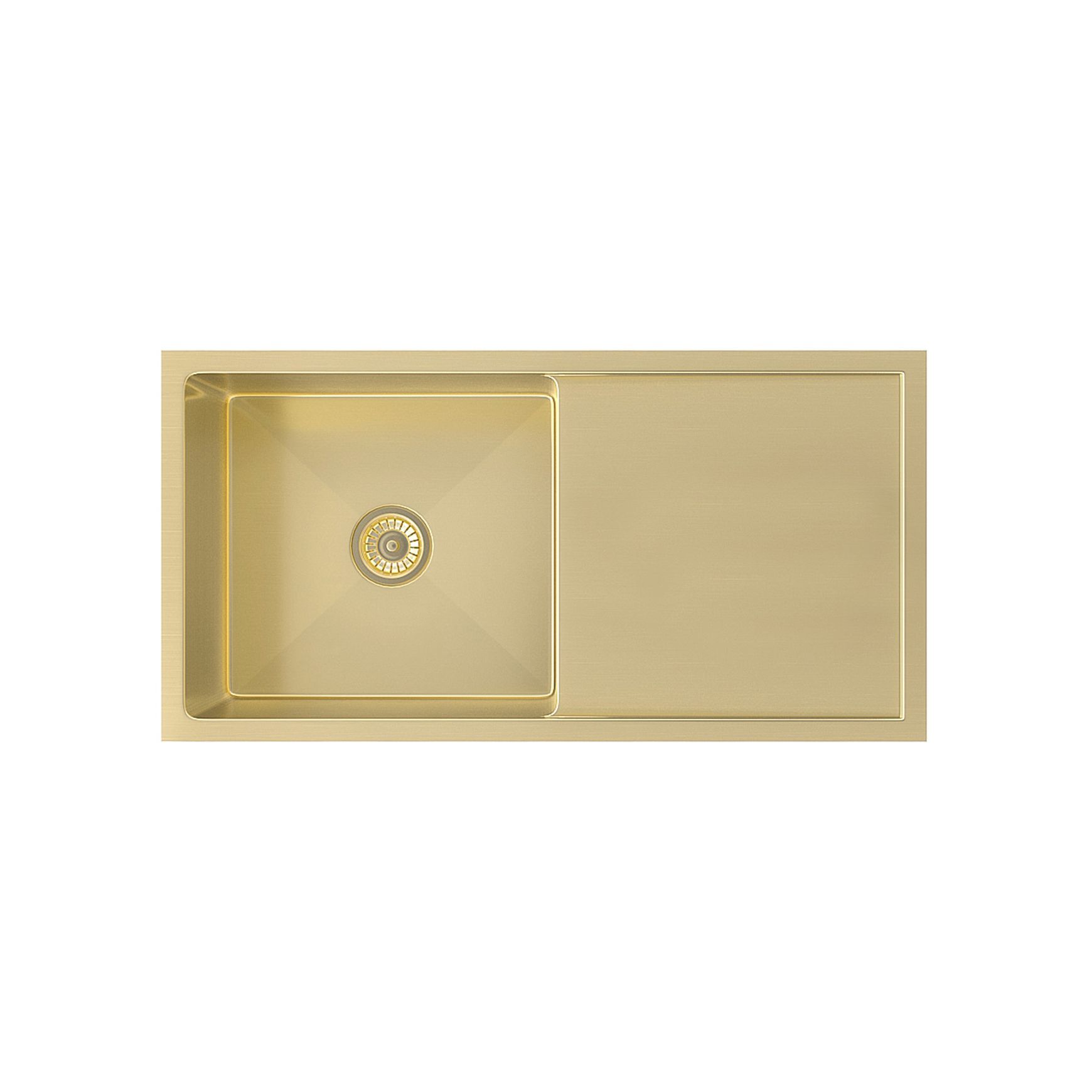 Jai Kitchen Sink Single 880mm (Overflow)