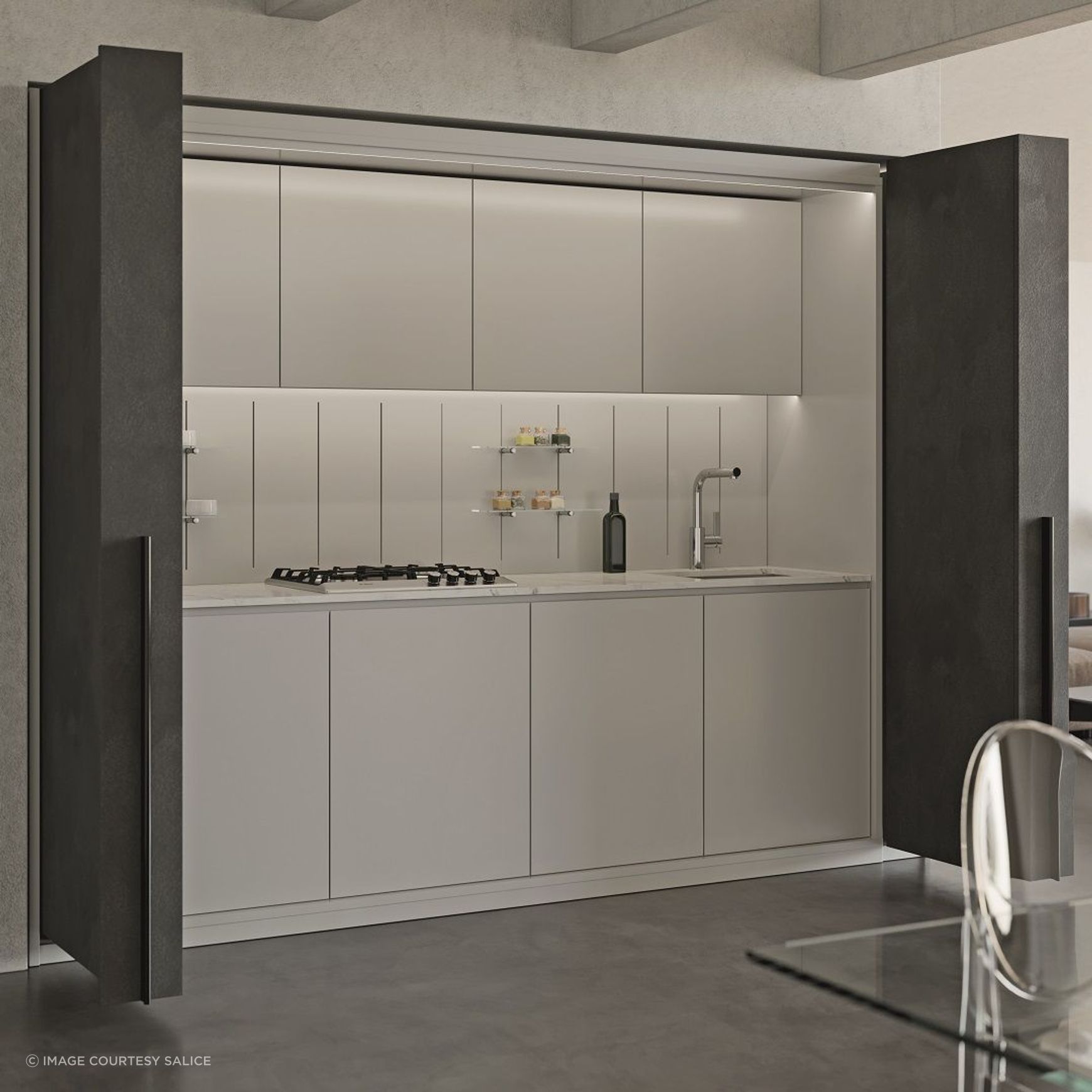 Salice Exedra2 Bifolding Pocket Door