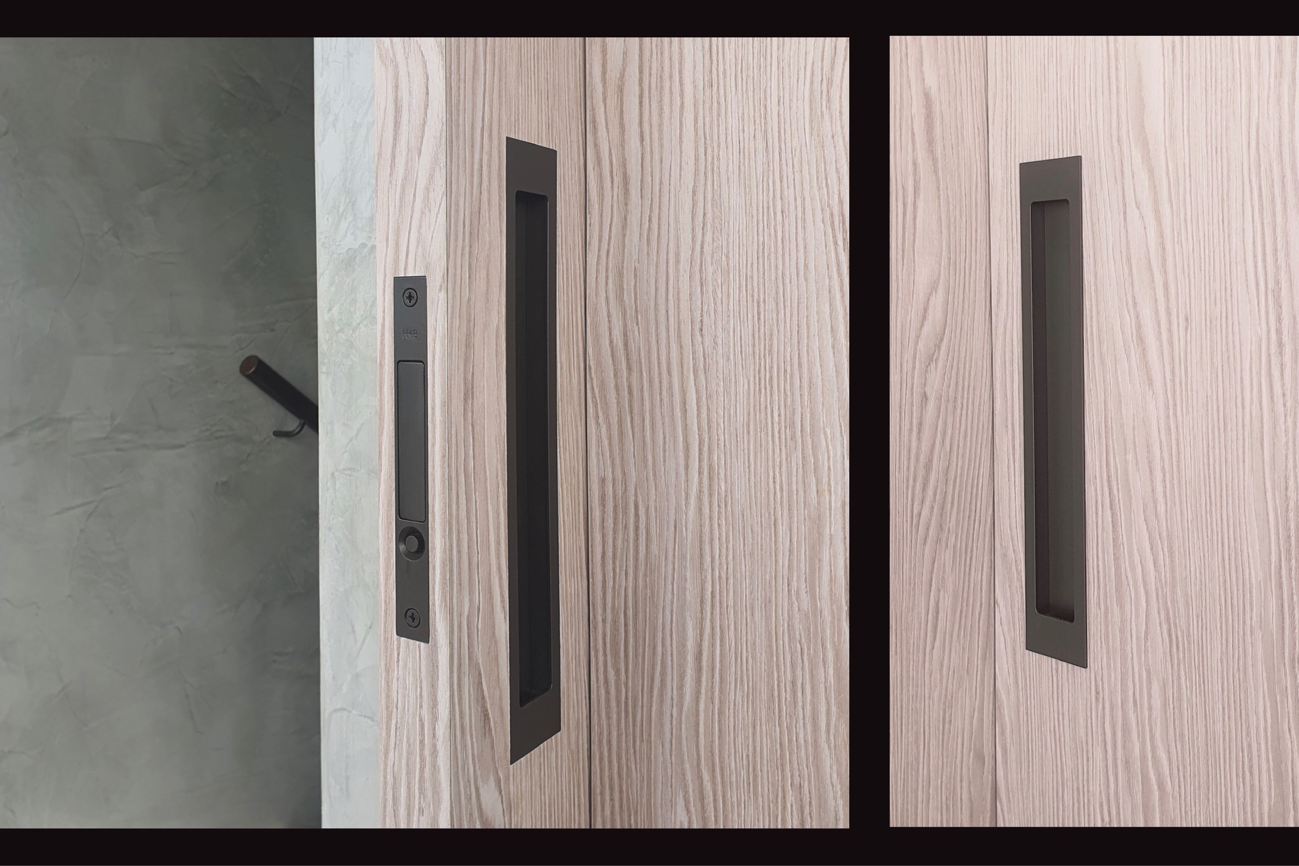 HB1470 310mm Flush Pull for Sliding Doors