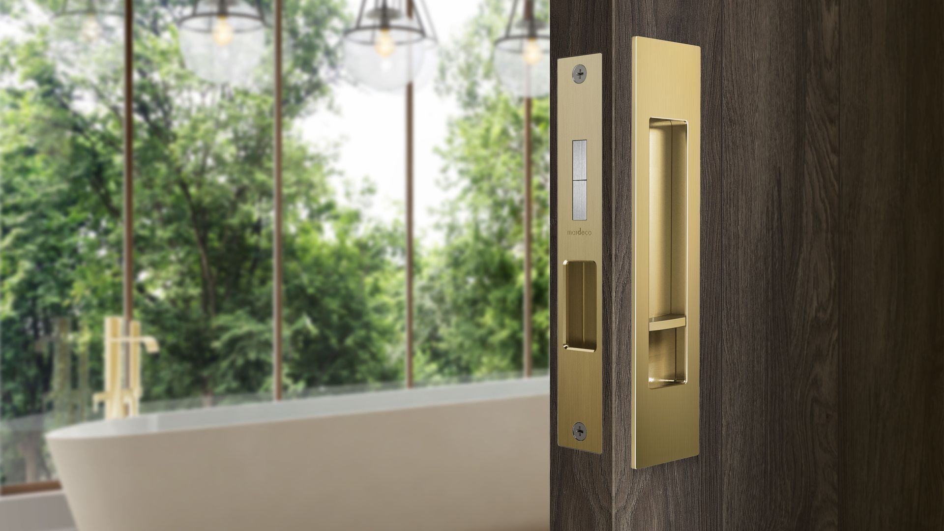  How to install the 8004 Flush Pull Privacy Set