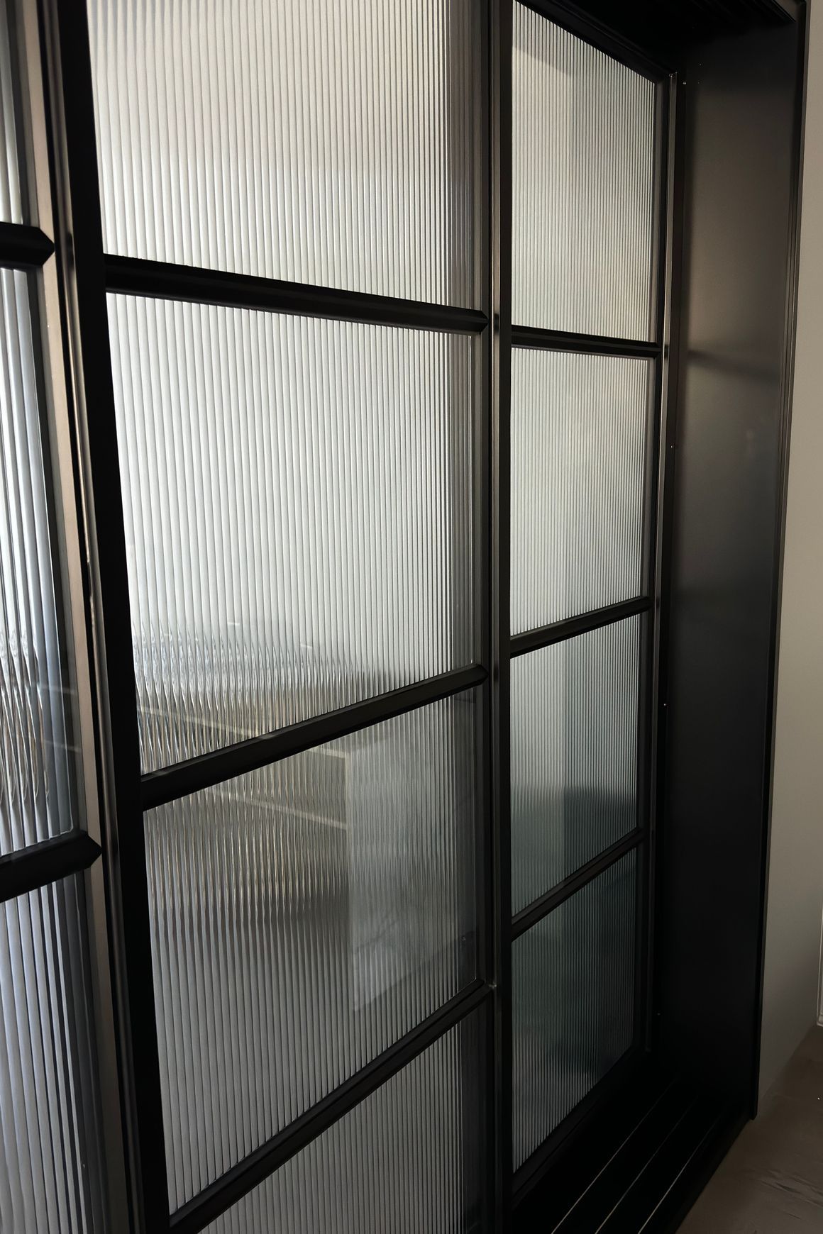 Steel Frame External Sliding Doors - Galvanised FPS50