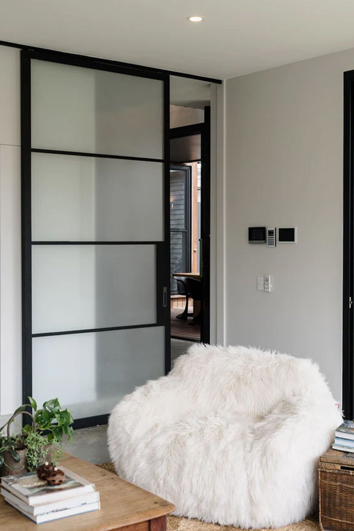 Steel Frame Internal Sliding Doors - Galvanised FPS50