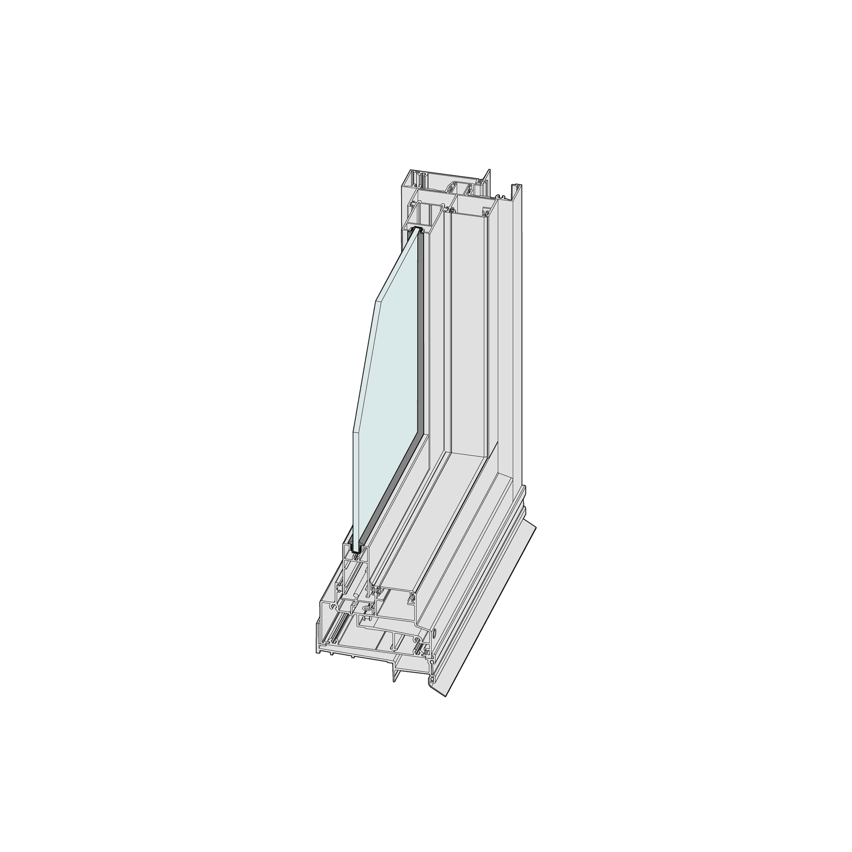 Elevate | Series 462 | Sliding Window (Double Sash)