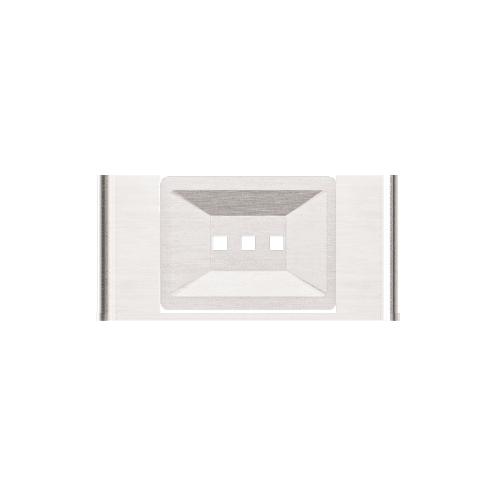 Bianca Soap Dish Holder | Brushed Nickel