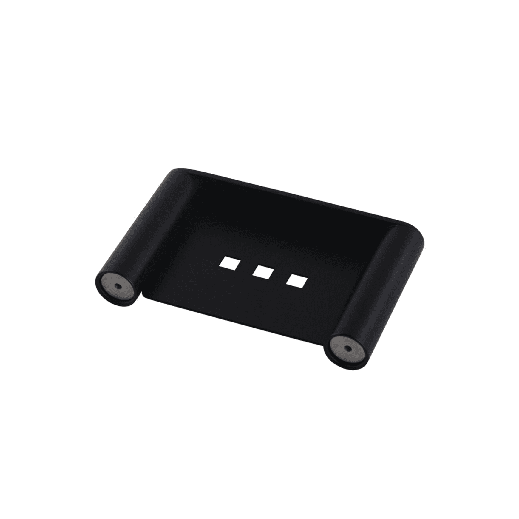 Rushy Soap Dish Matte Black