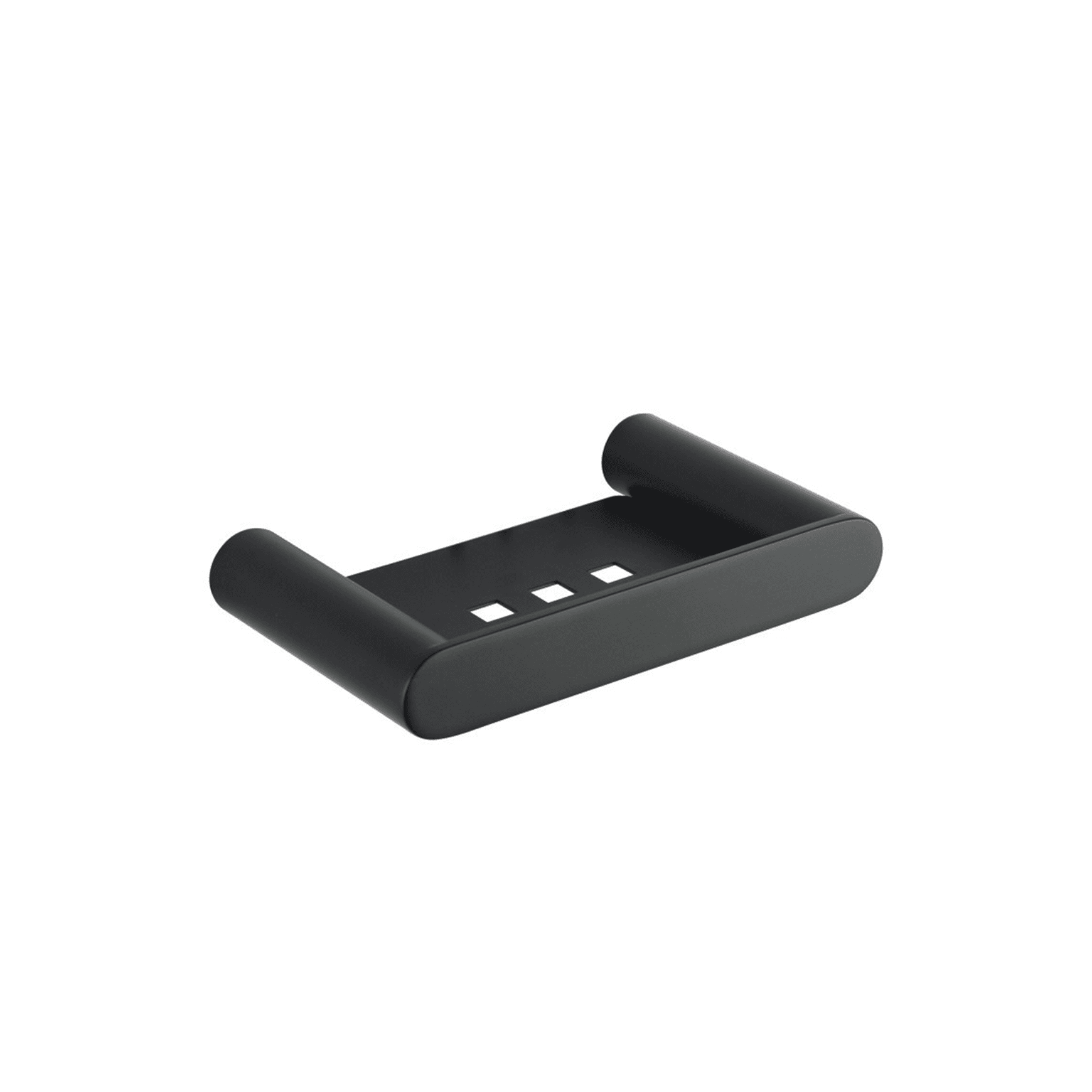 Rushy Soap Dish Matte Black