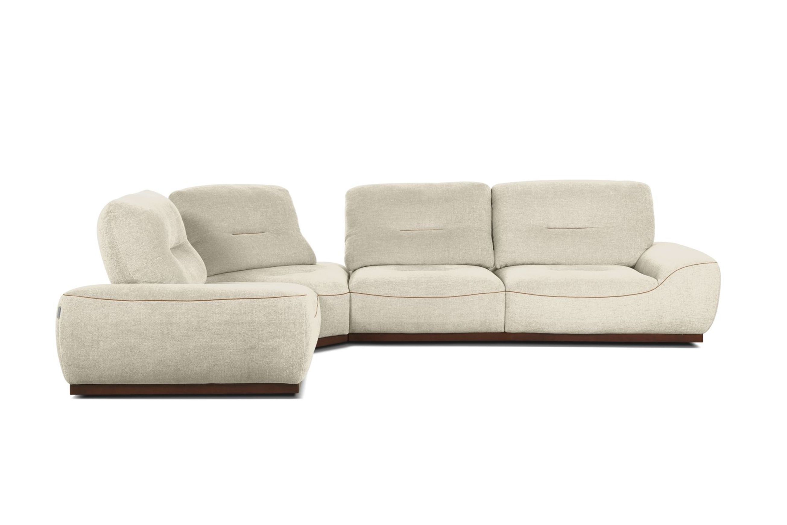 Escale 3-Seat one-arm sofa, right arm – Double Depth
