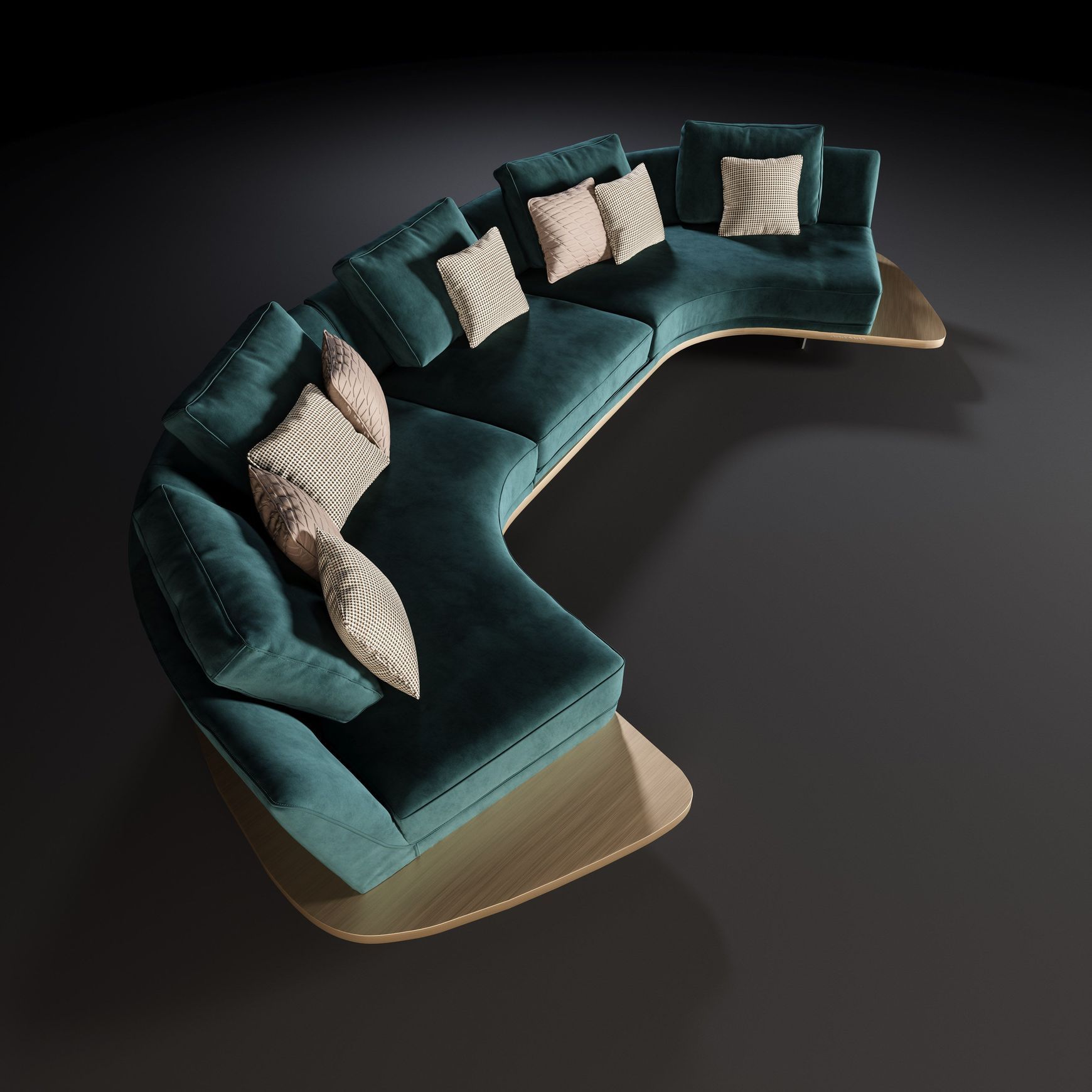 Segno Sofa Wood