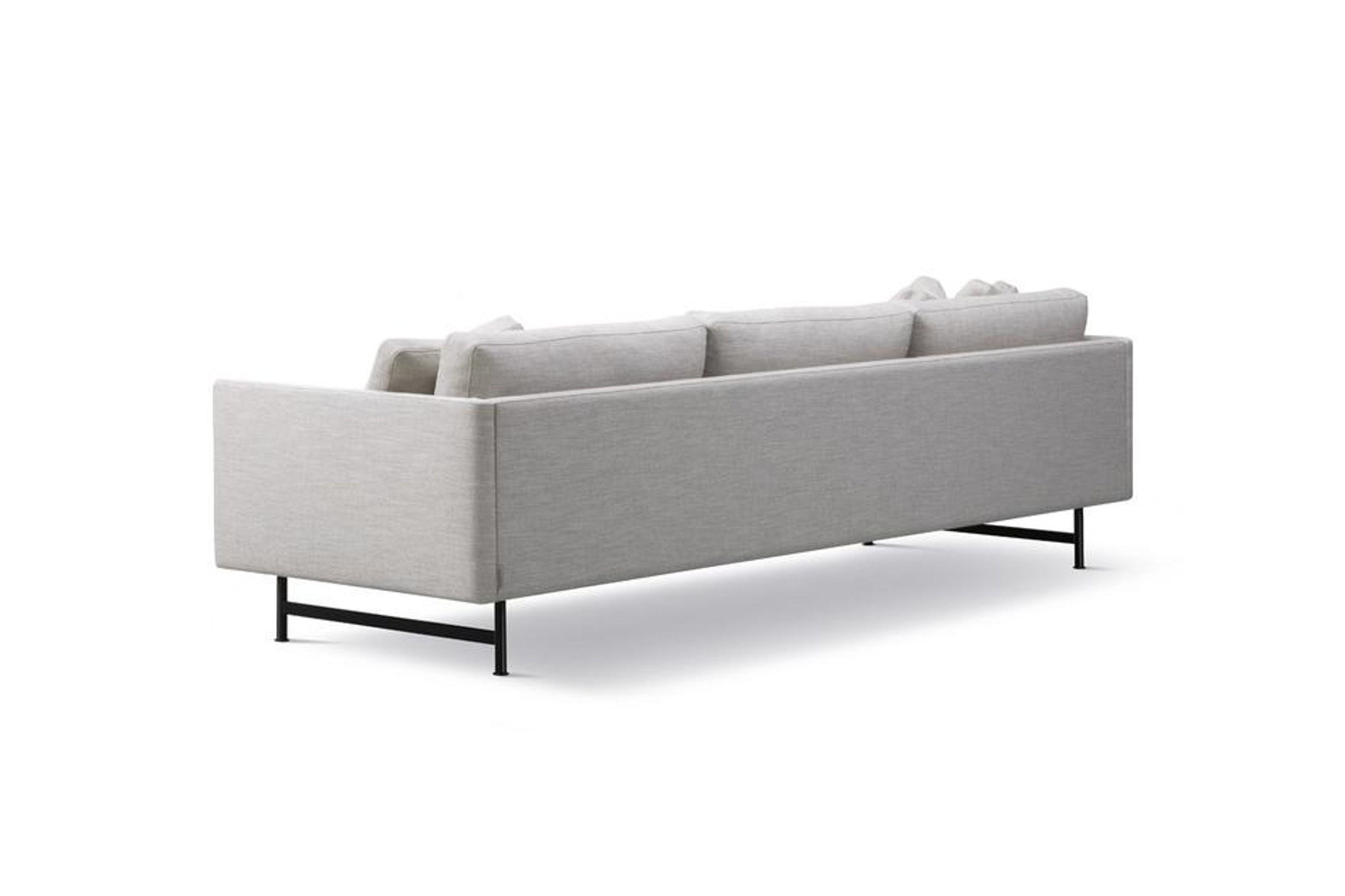 Calmo 3-seater Sofa 95 Metal by Fredericia