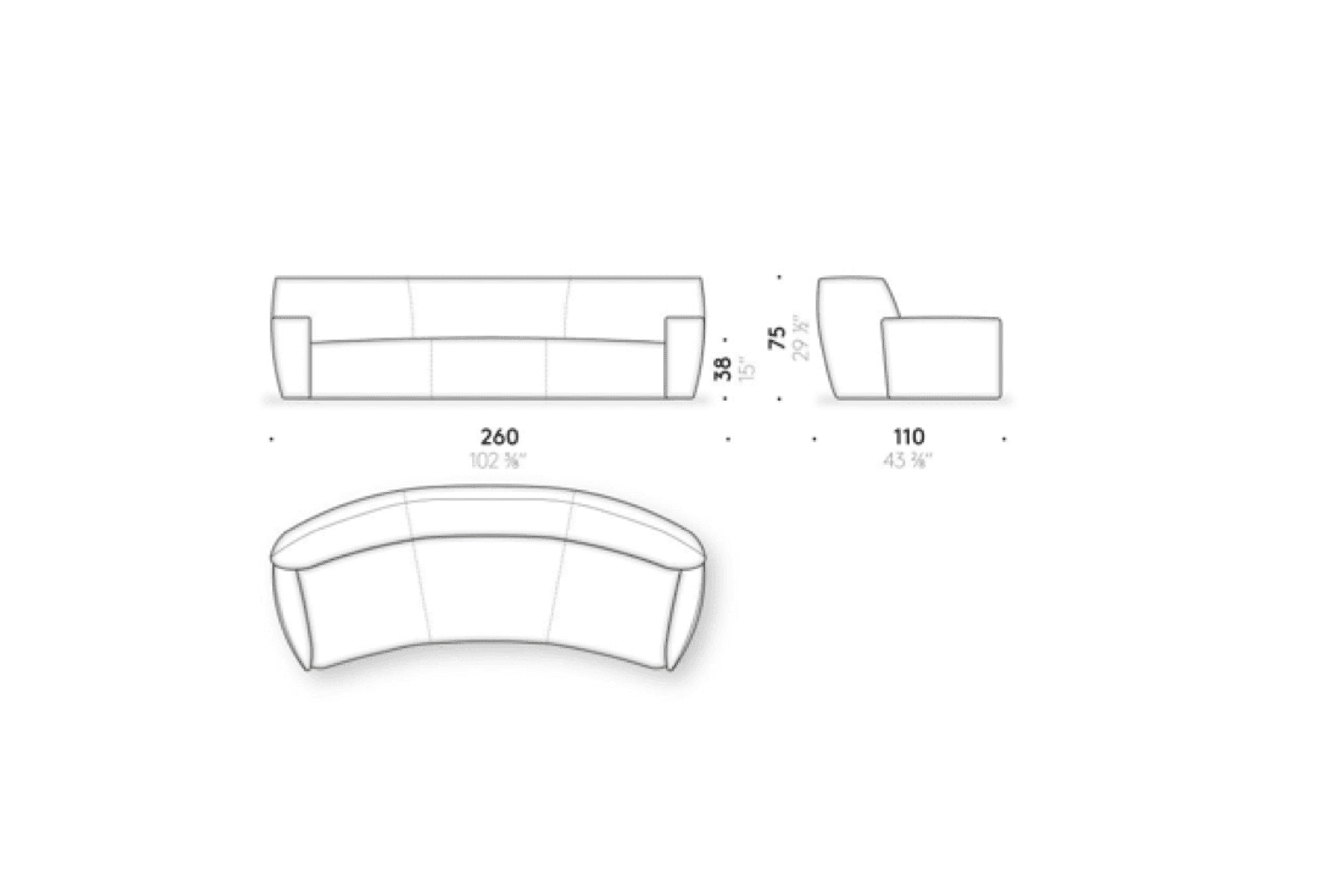 Ami Sofa by DePadova