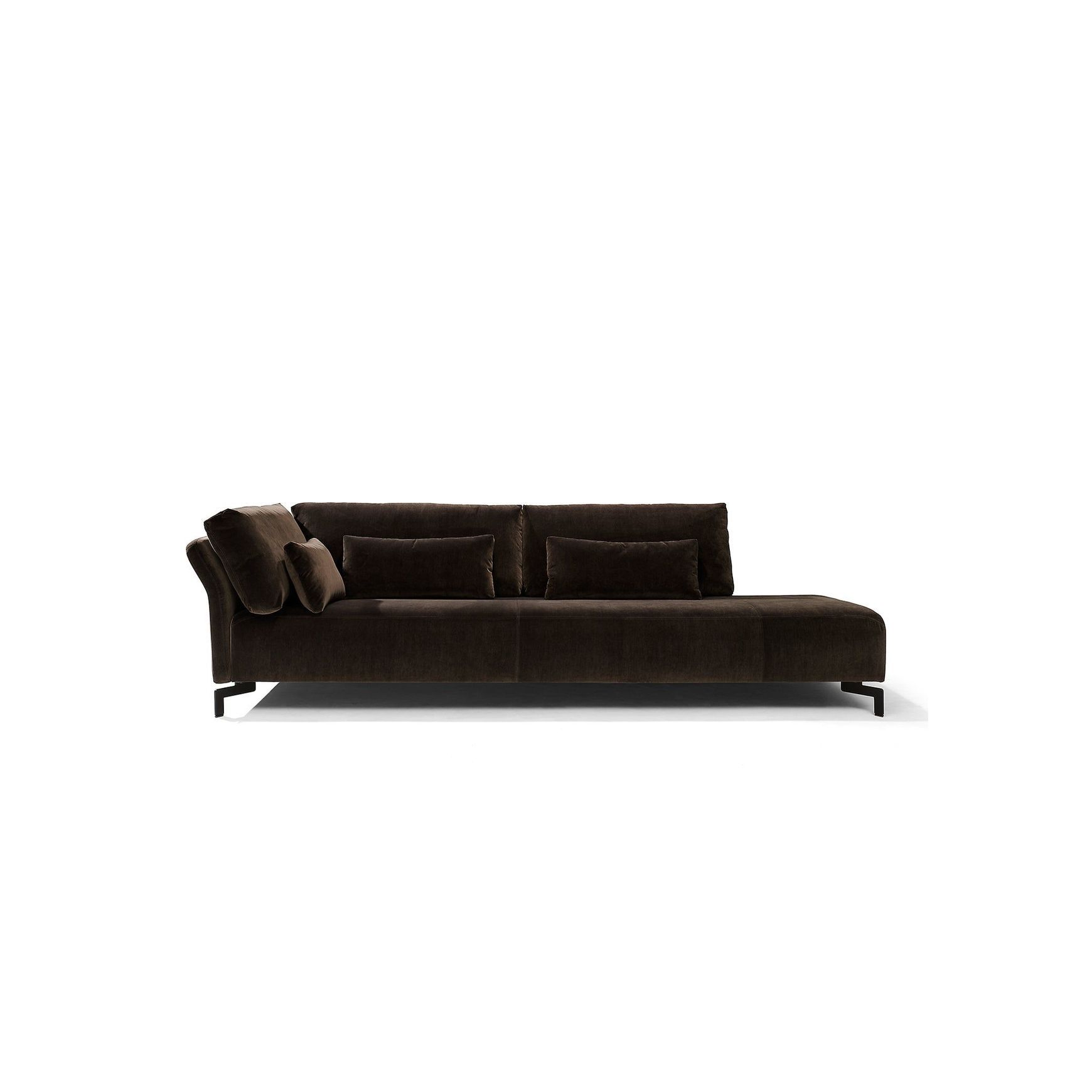 Flared Longchair Sofa by Qliv
