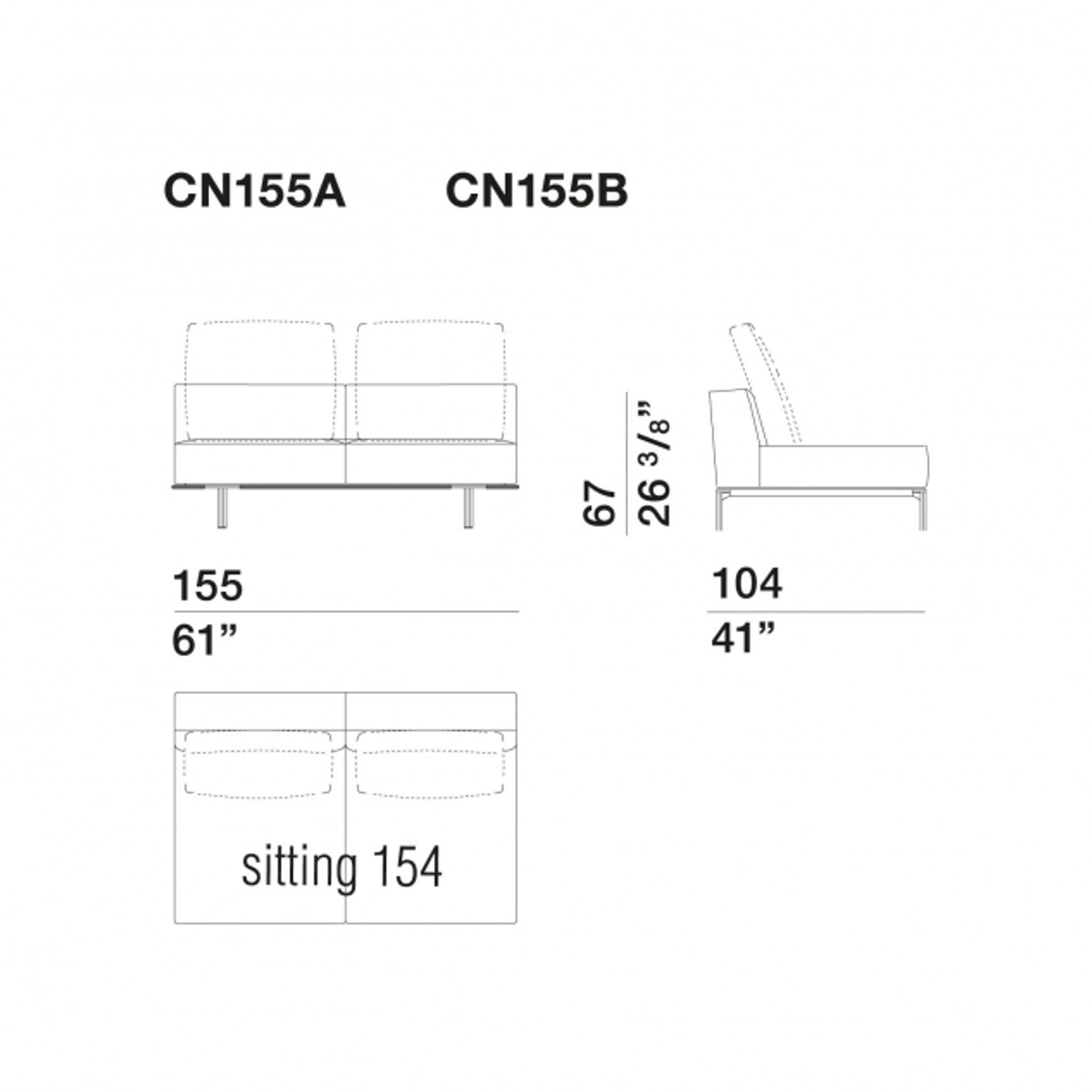 Gregor Sofa by Molteni&C