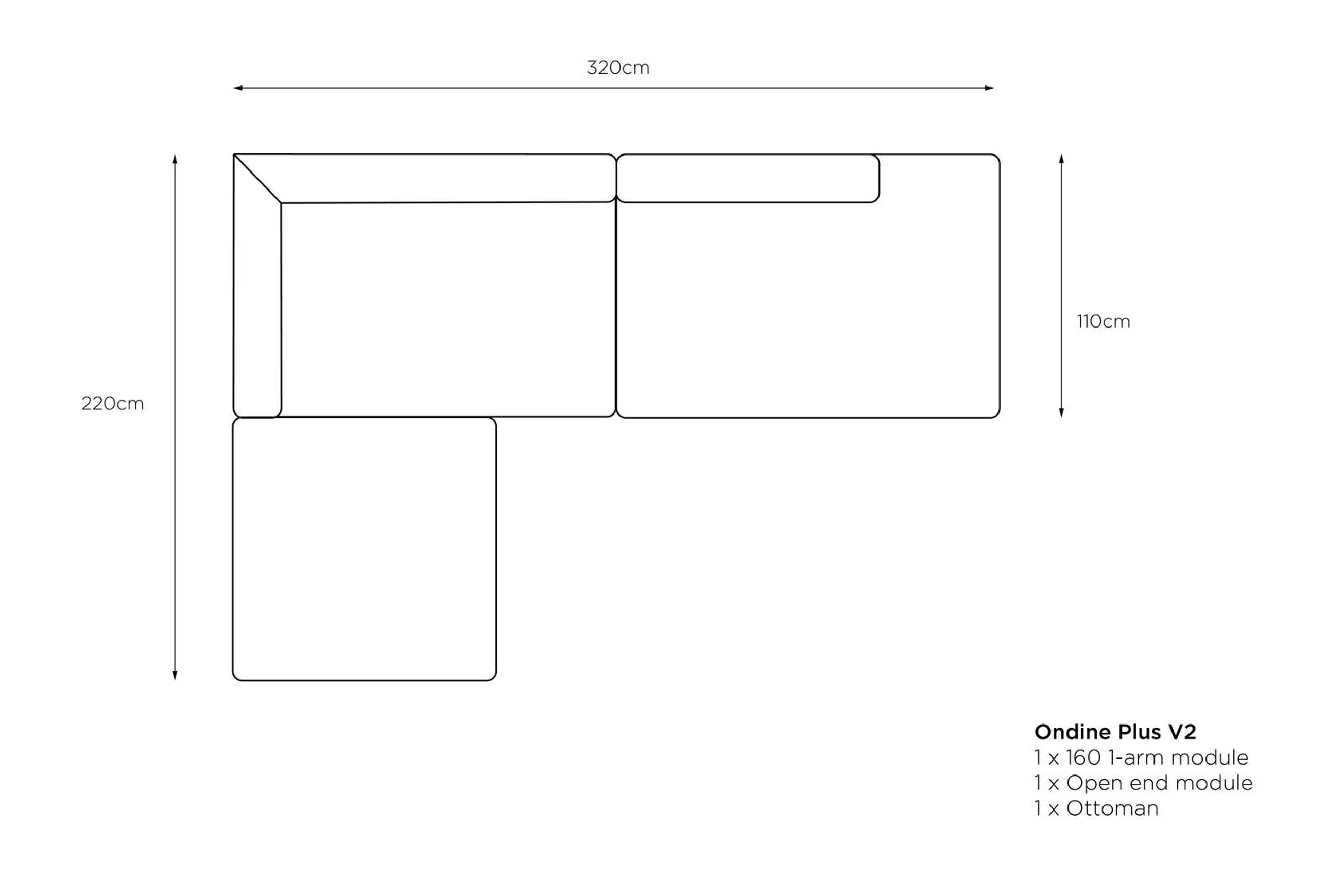 Ondine Plus Modular Sofa