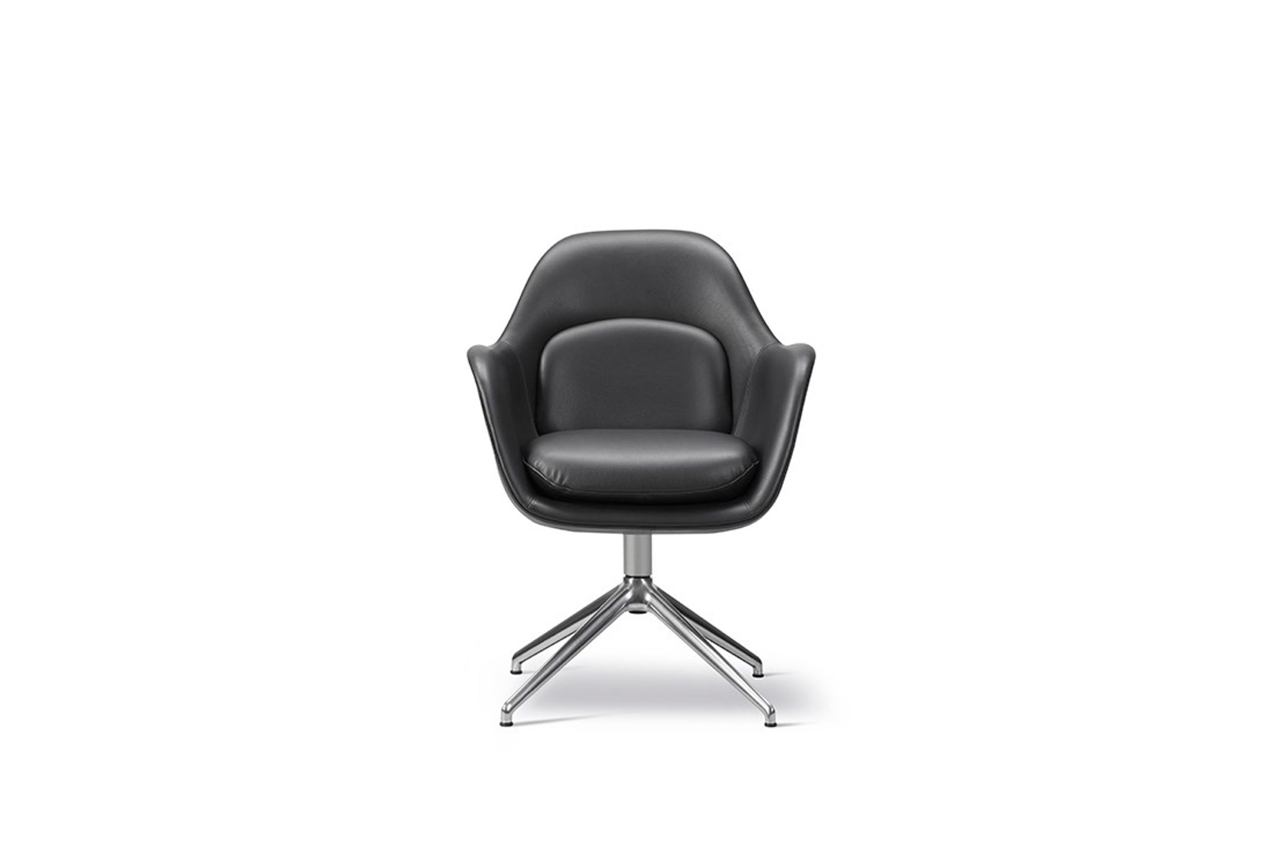 Swoon Chair Swivel base by Fredericia