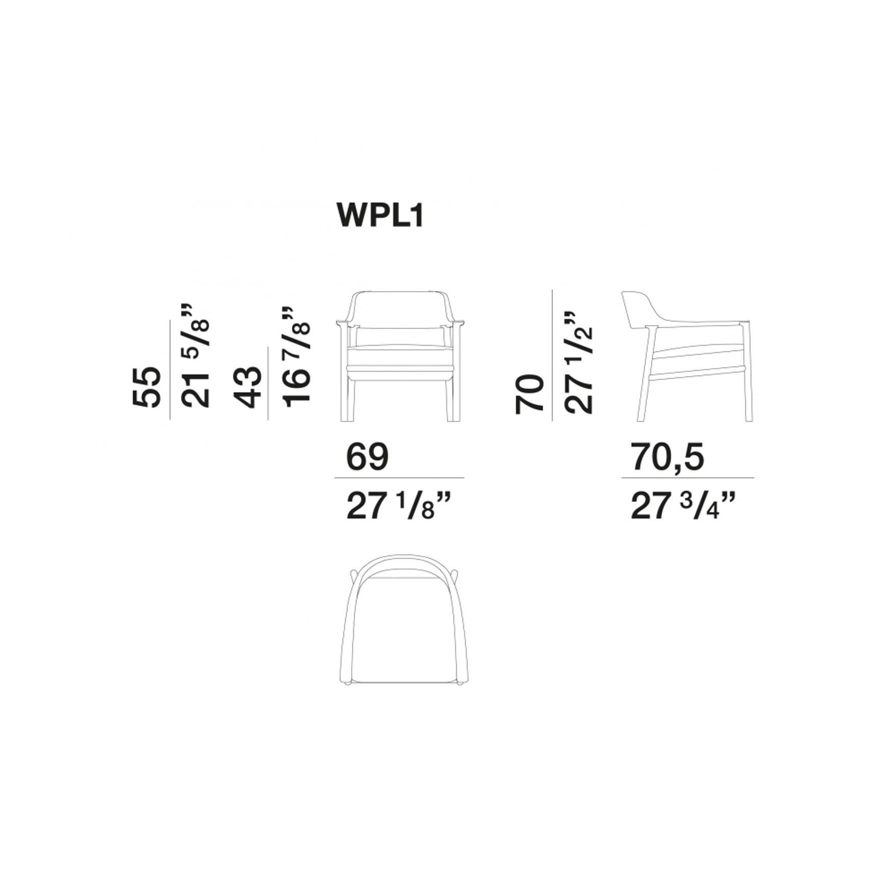 Walter Armchair by Molteni&C