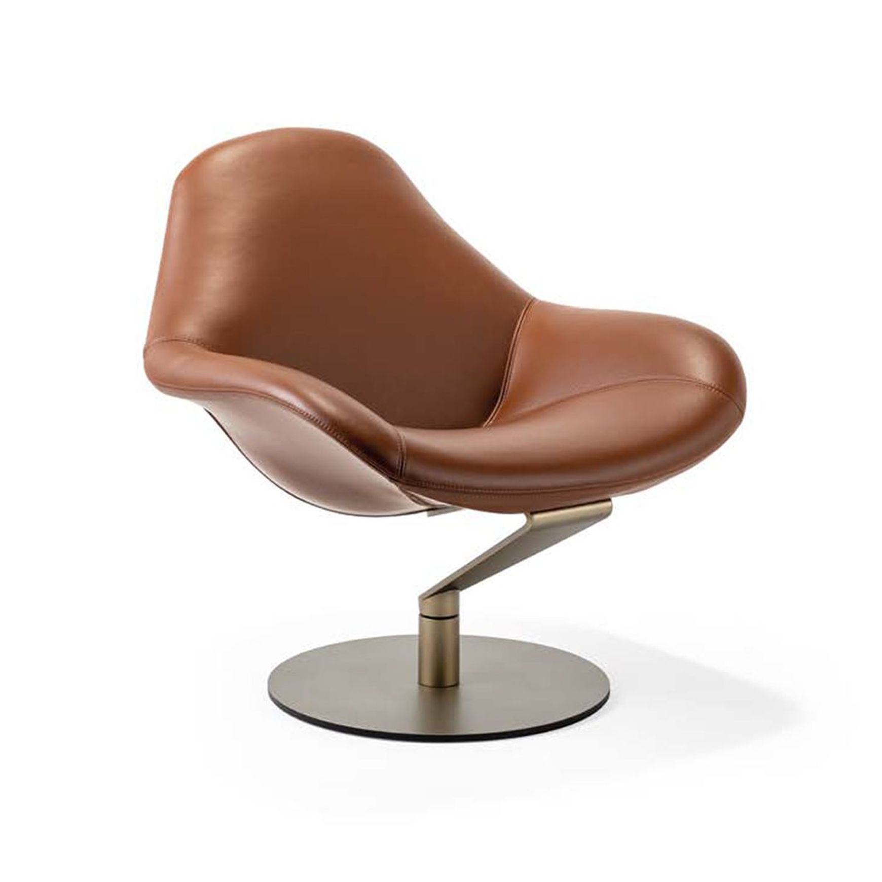 Zenith Low Swivel Armchair
