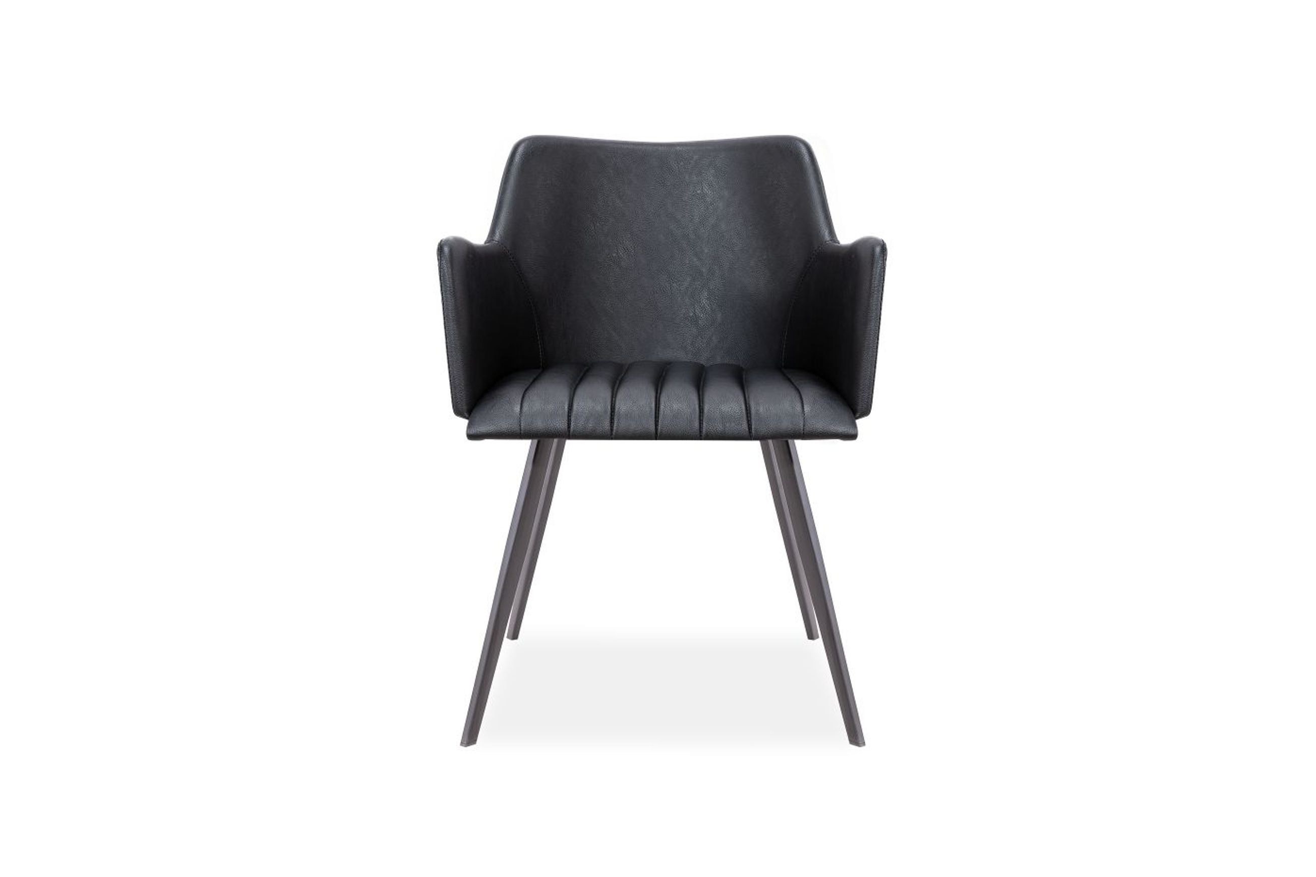 Andorra Arm Chair Vintage Black Seat