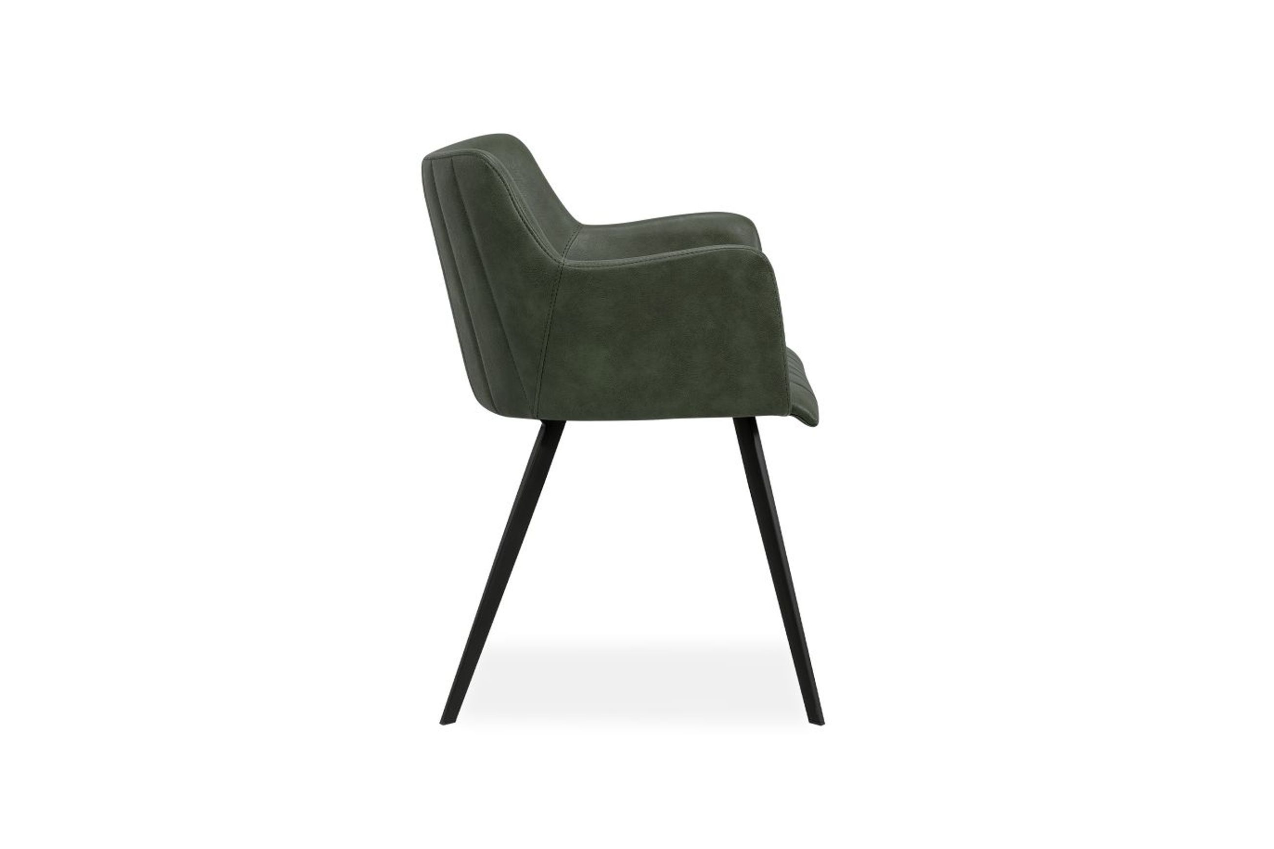 Andorra Arm Chair Vintage Green Seat