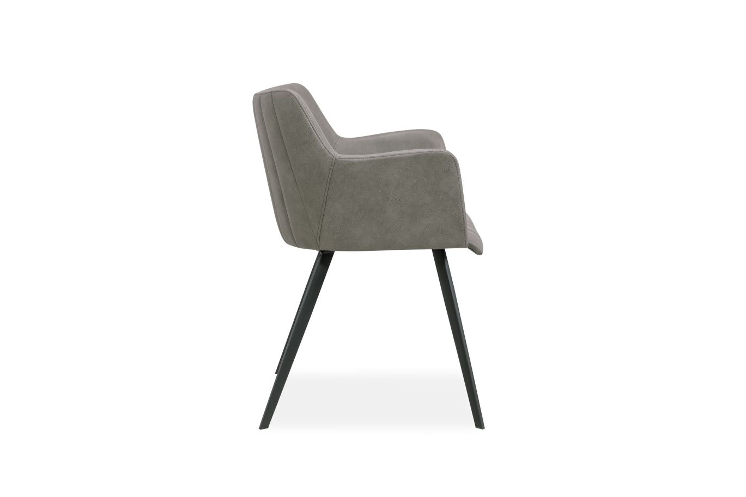 Andorra Arm Chair Vintage Grey Seat