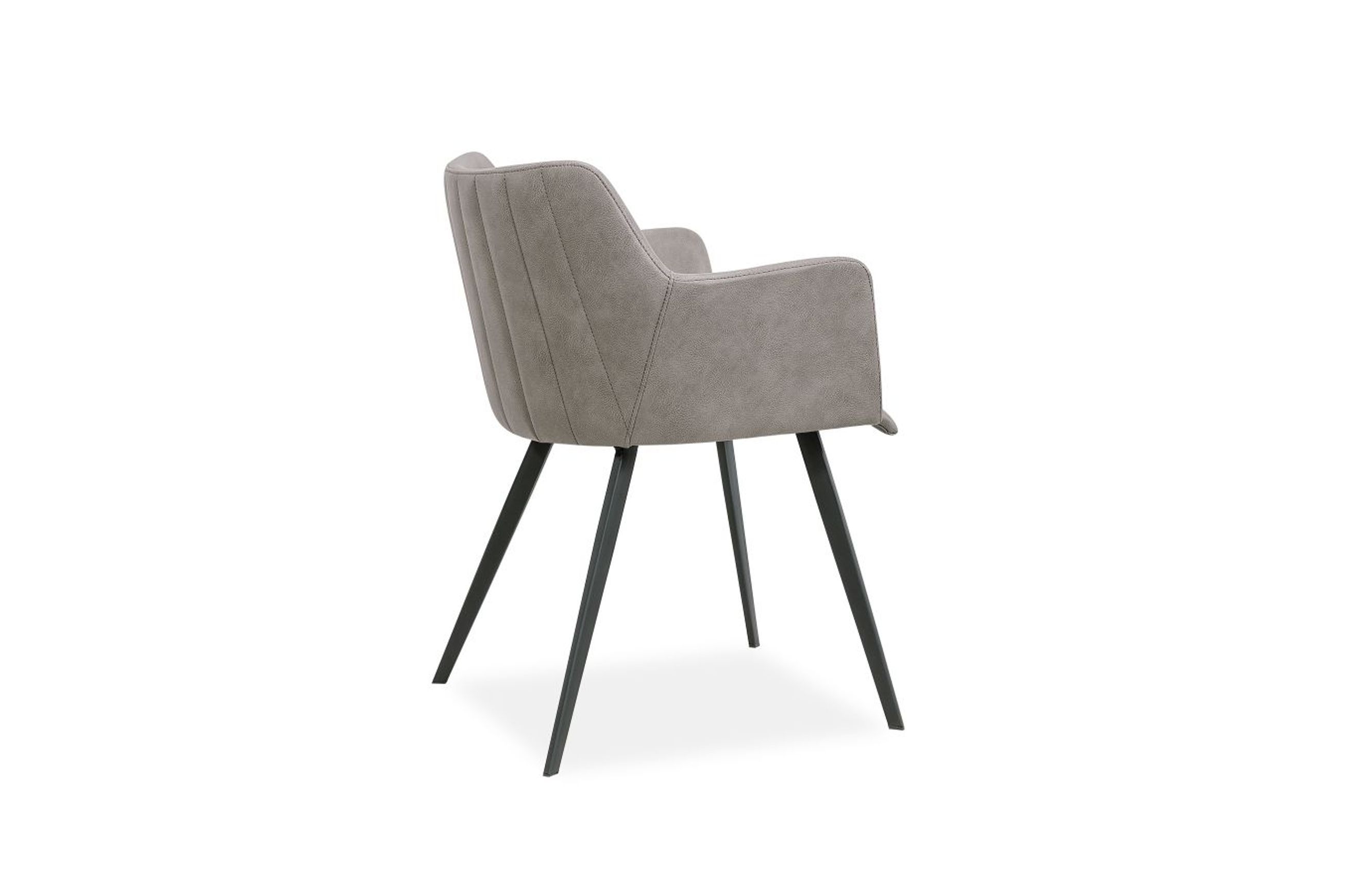 Andorra Arm Chair Vintage Grey Seat