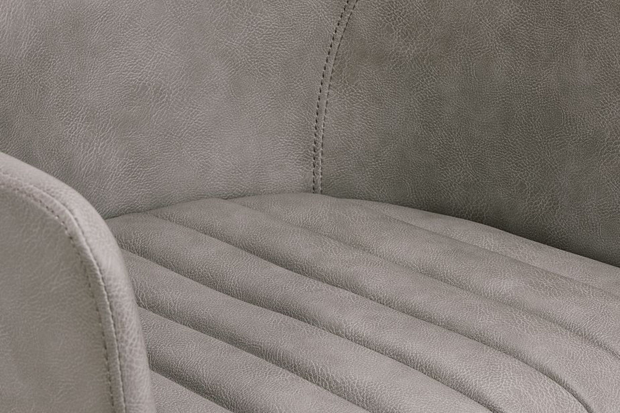 Andorra Arm Chair Vintage Grey Seat