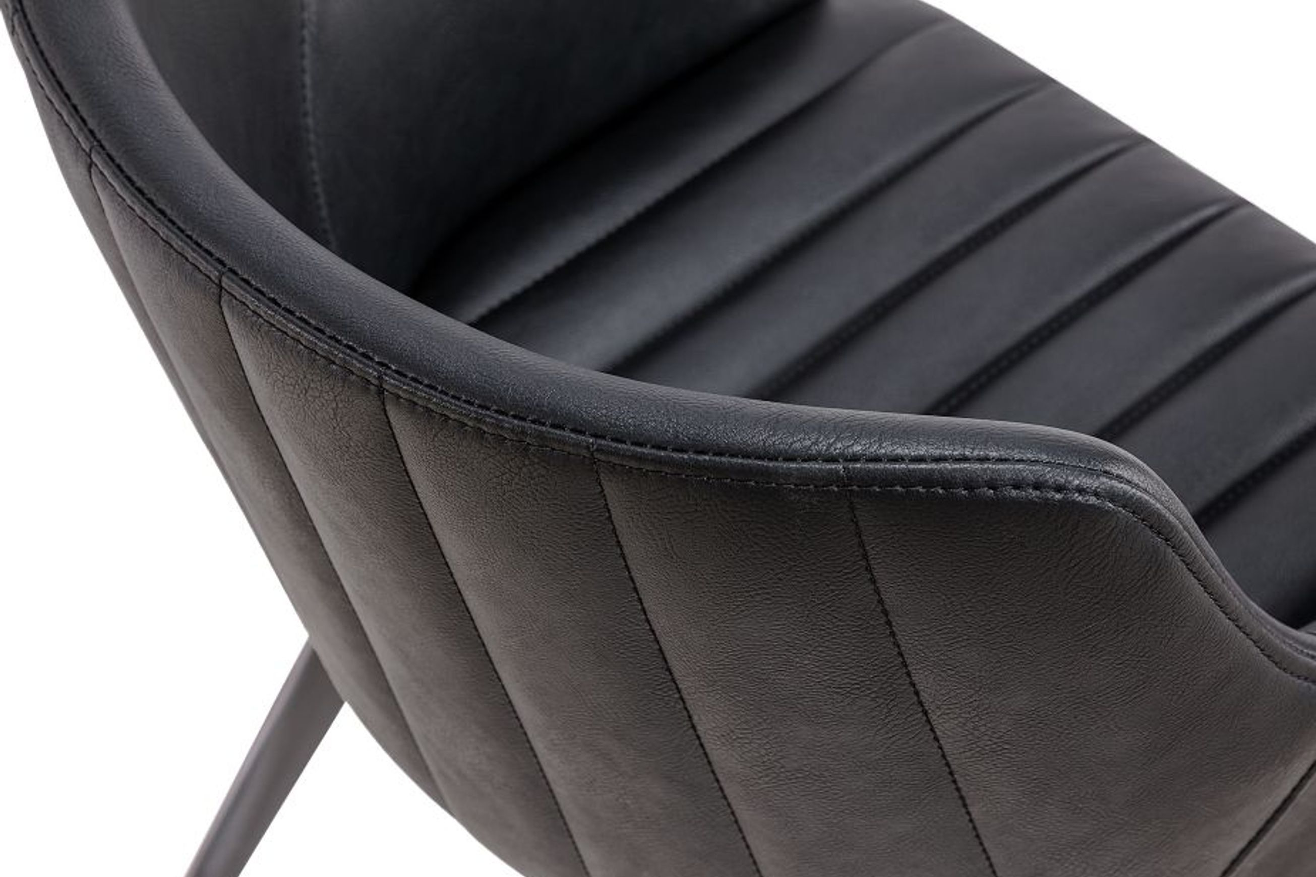 Andorra Arm Chair Vintage Black Seat