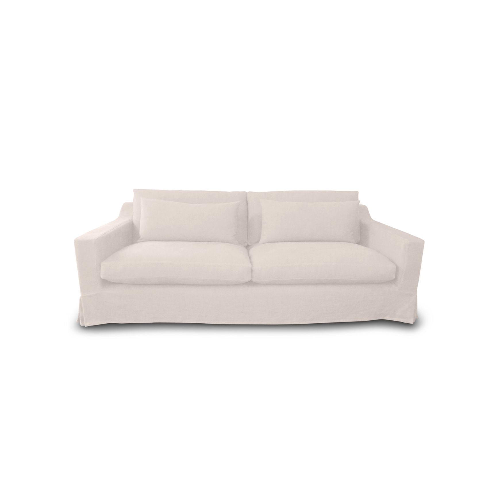 Belgian Wide Arm Sofa