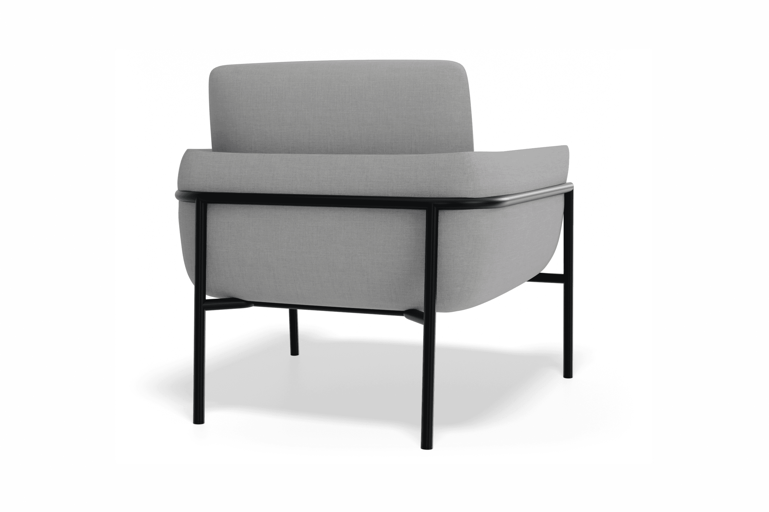 Charlie Single Seater Lounge Chair Cloud Grey