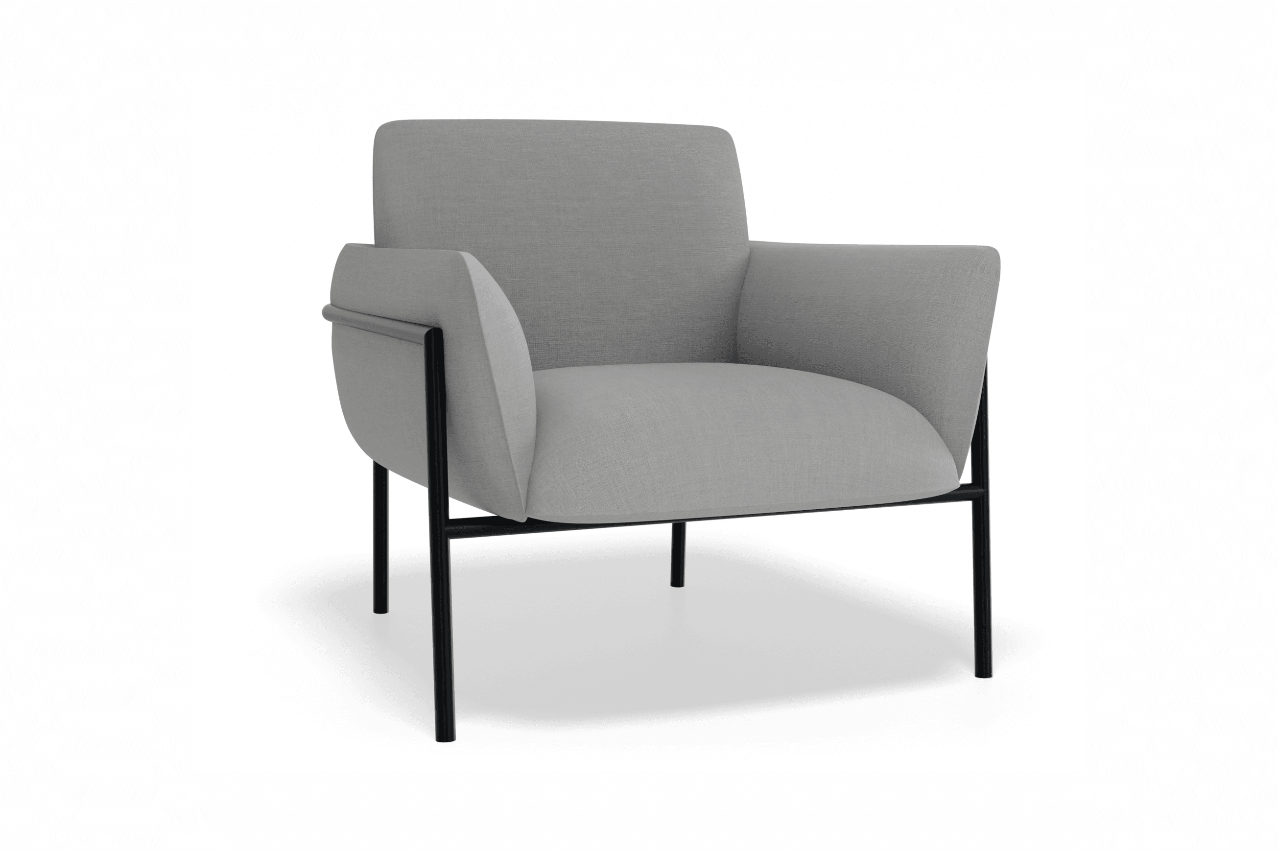 Charlie Single Seater Lounge Chair Cloud Grey