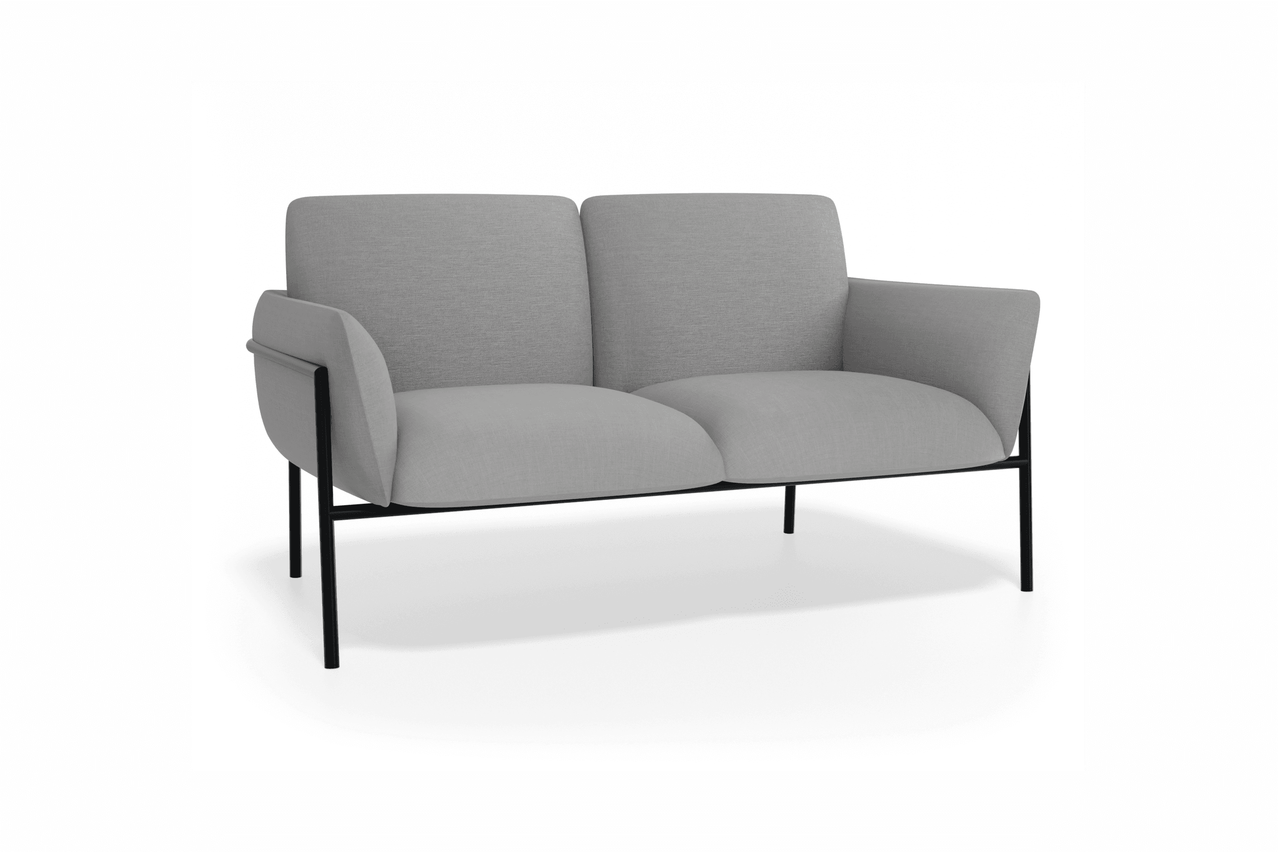 Charlie 2 Seater Cloud Grey