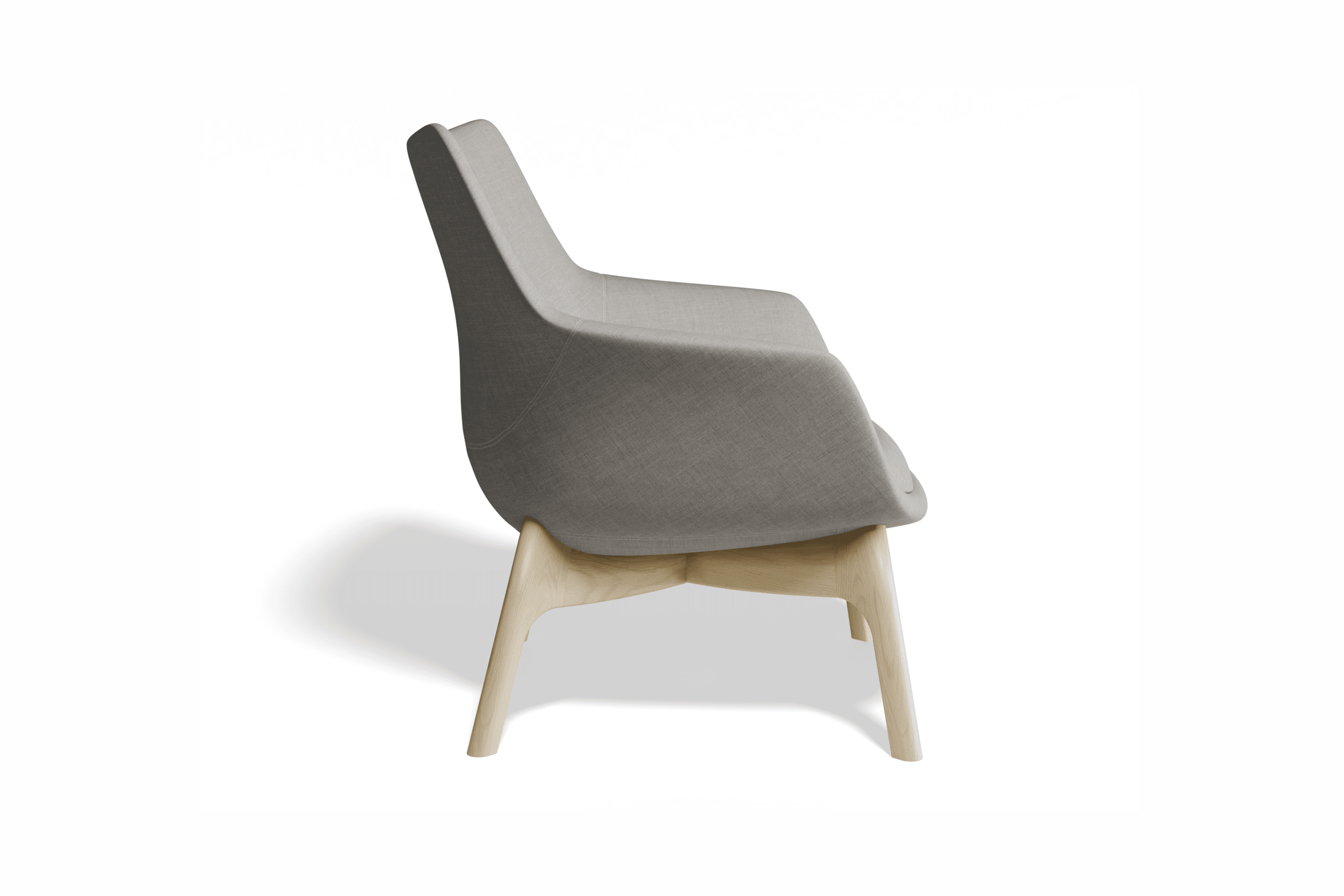 Flow Armchair - Light Grey